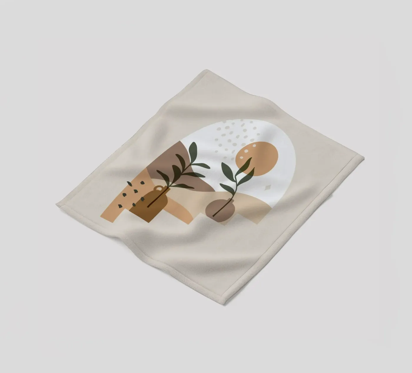 elements circles fleecedeken van Histrol