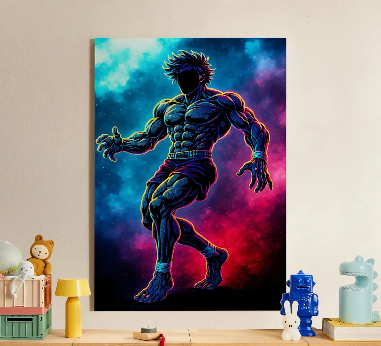 Soul Of baki hanma acrylic glass by DGSoulheroes