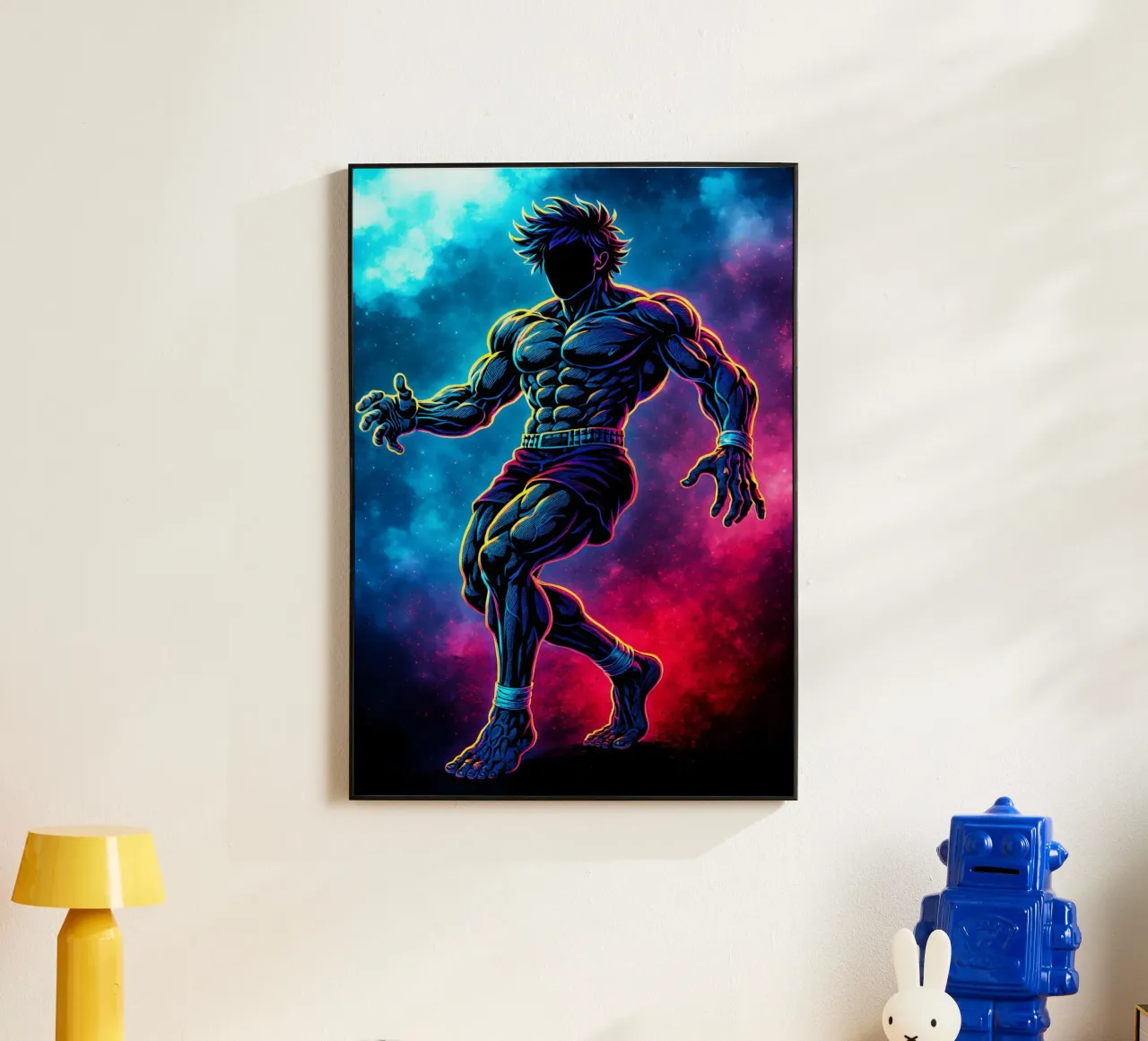 Soul Of baki hanma alluminio dibond da DGSoulheroes