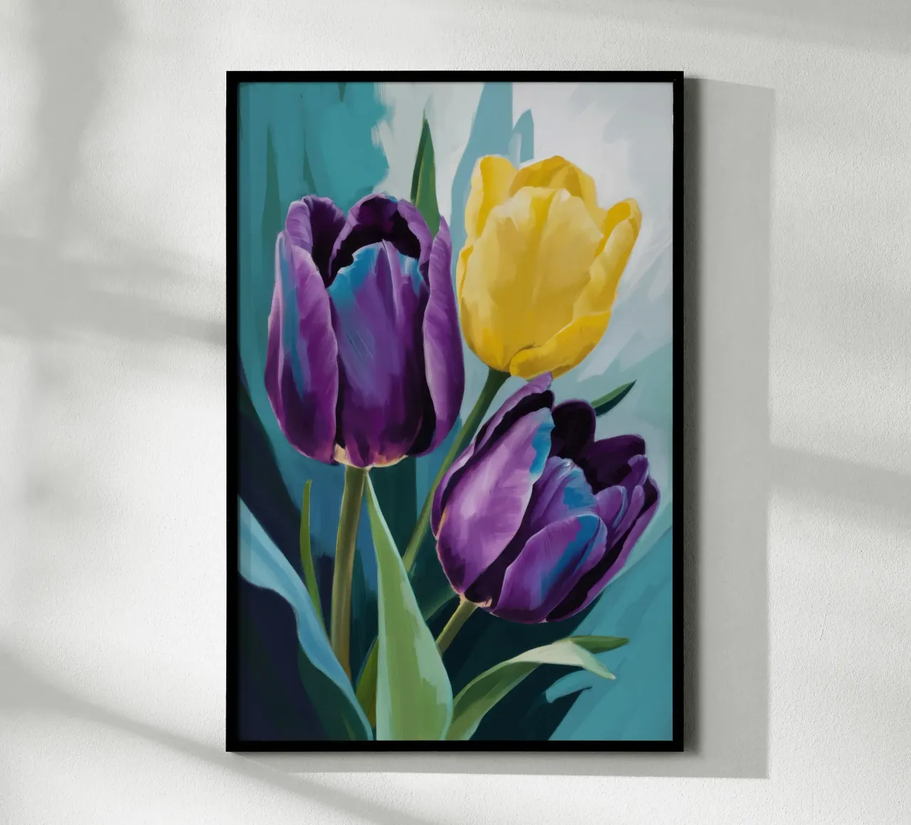Sfeervol Tulp Duo hahnemühle van Solar Paint