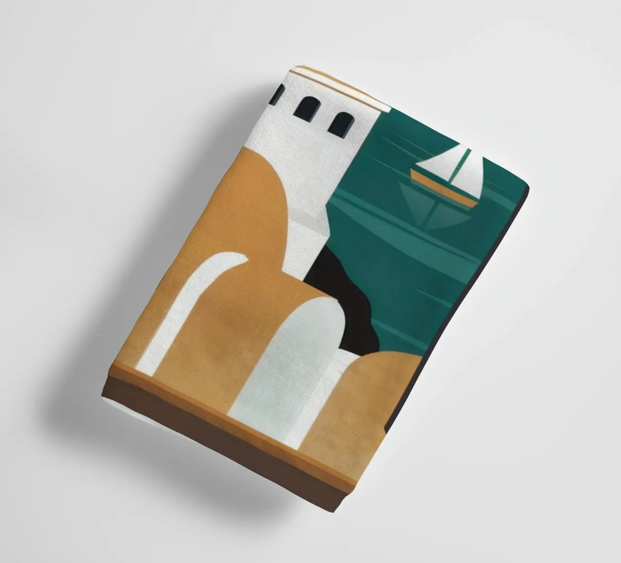 Santorini Fenster Traum Handtuch von Frosh Pallete