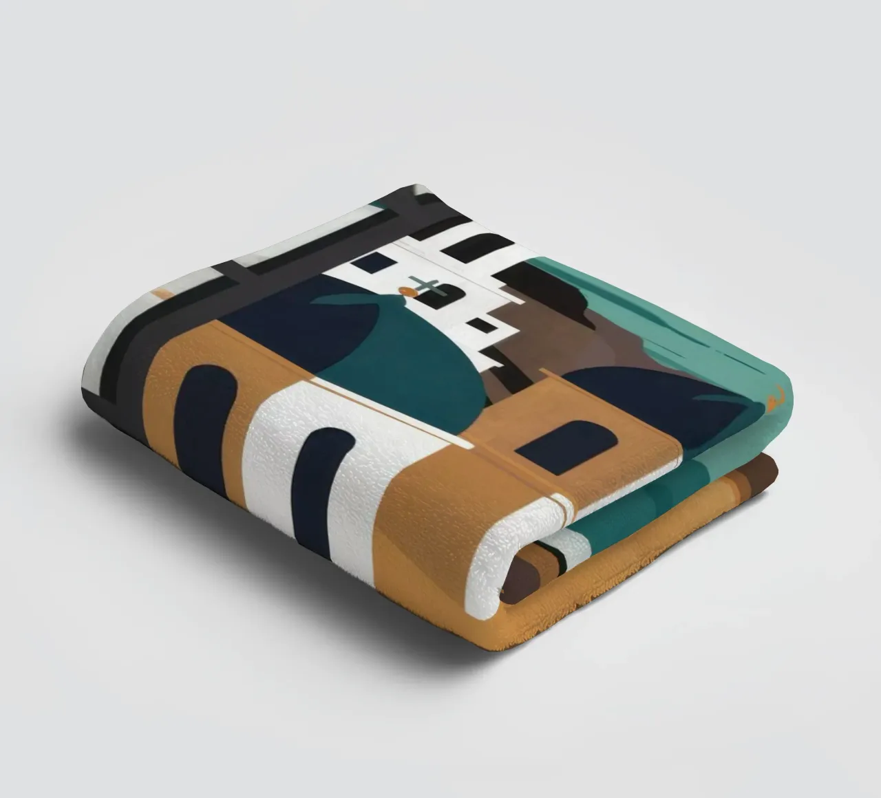 Santorini Fenster Traum Handtuch von Frosh Pallete