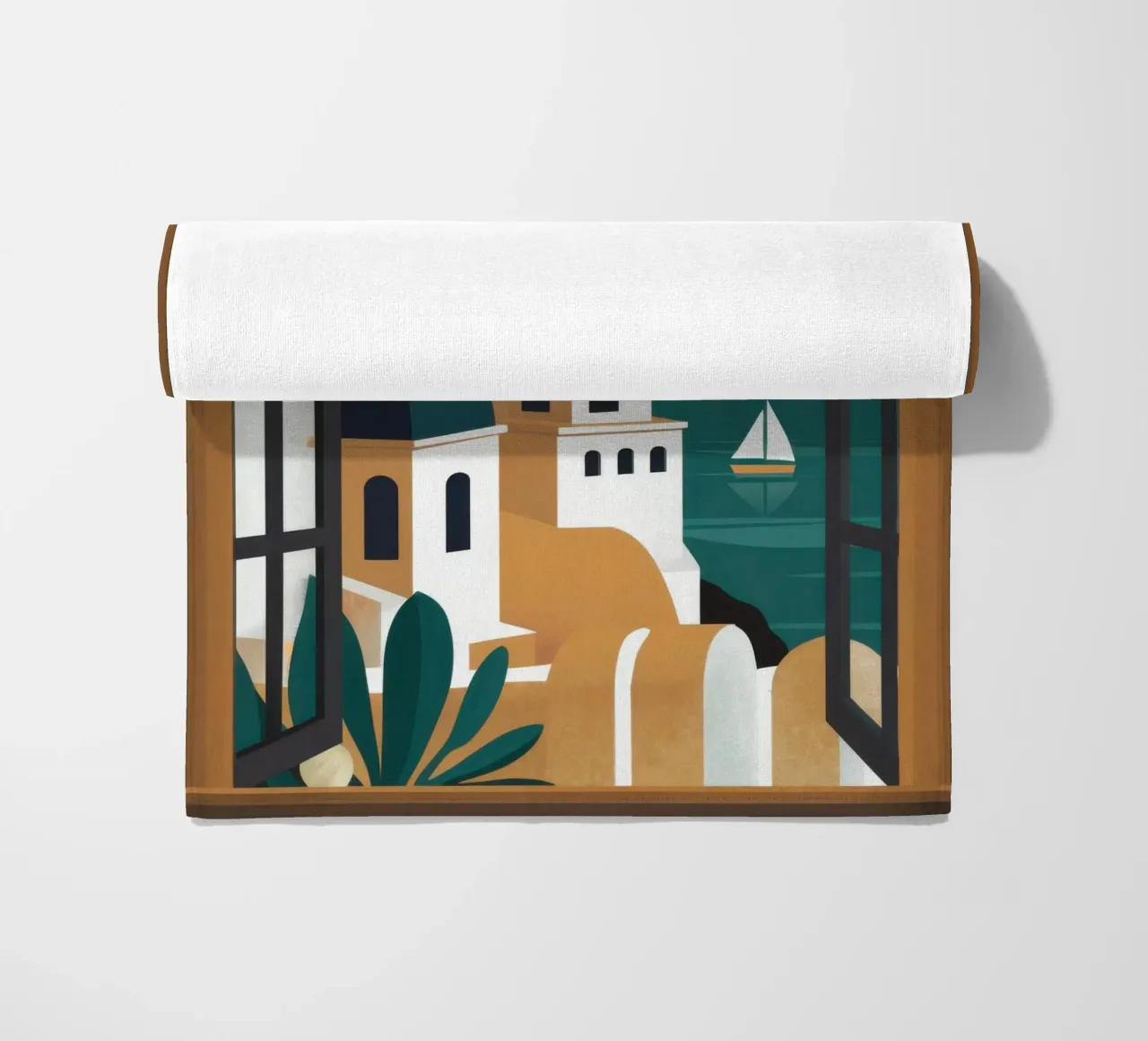 Santorini Window Dream telo mare da Frosh Pallete