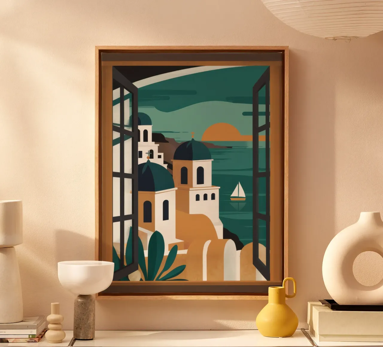 Santorini Window Dream tela da Frosh Pallete