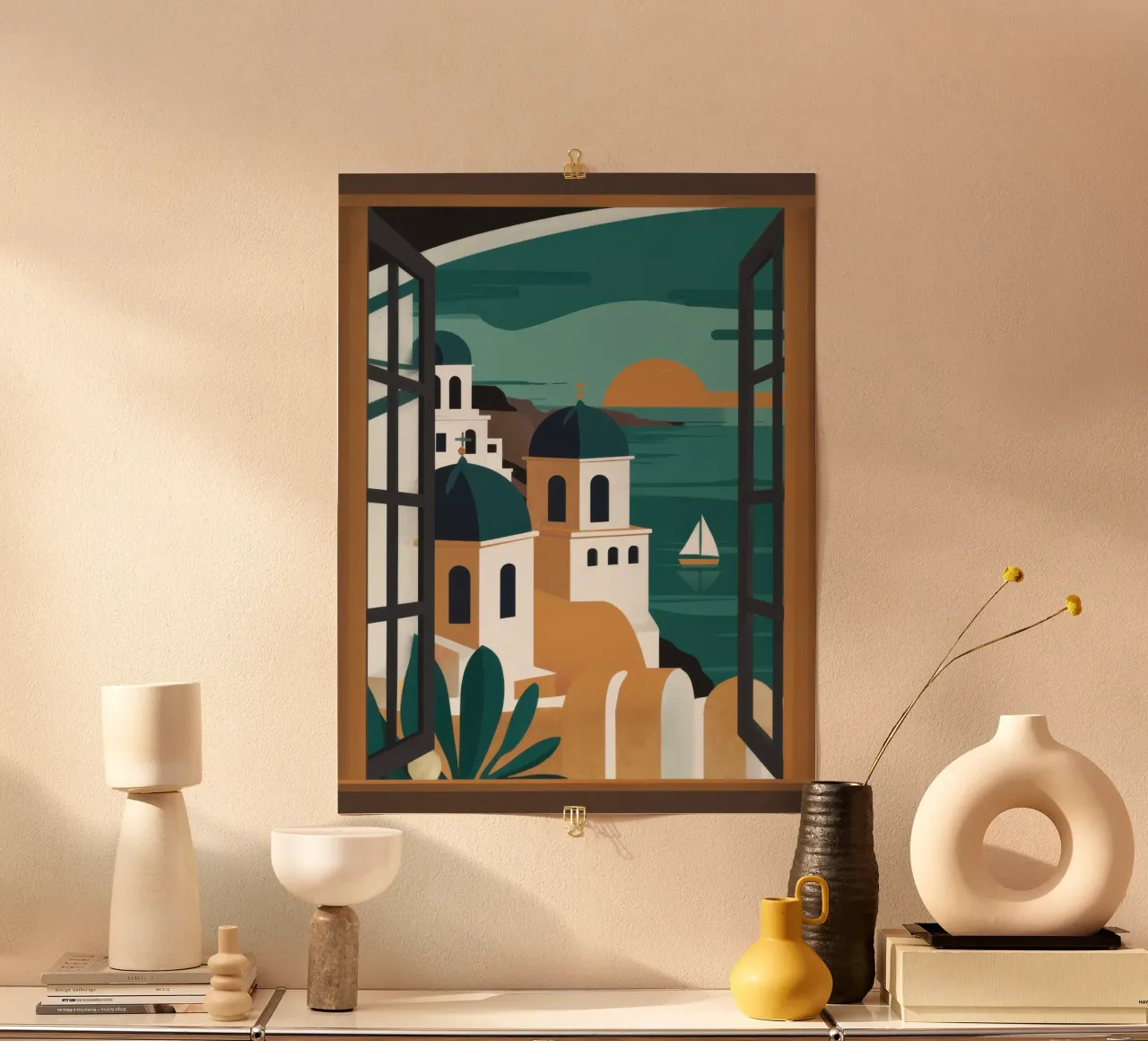 Santorini Window Dream poster da Frosh Pallete