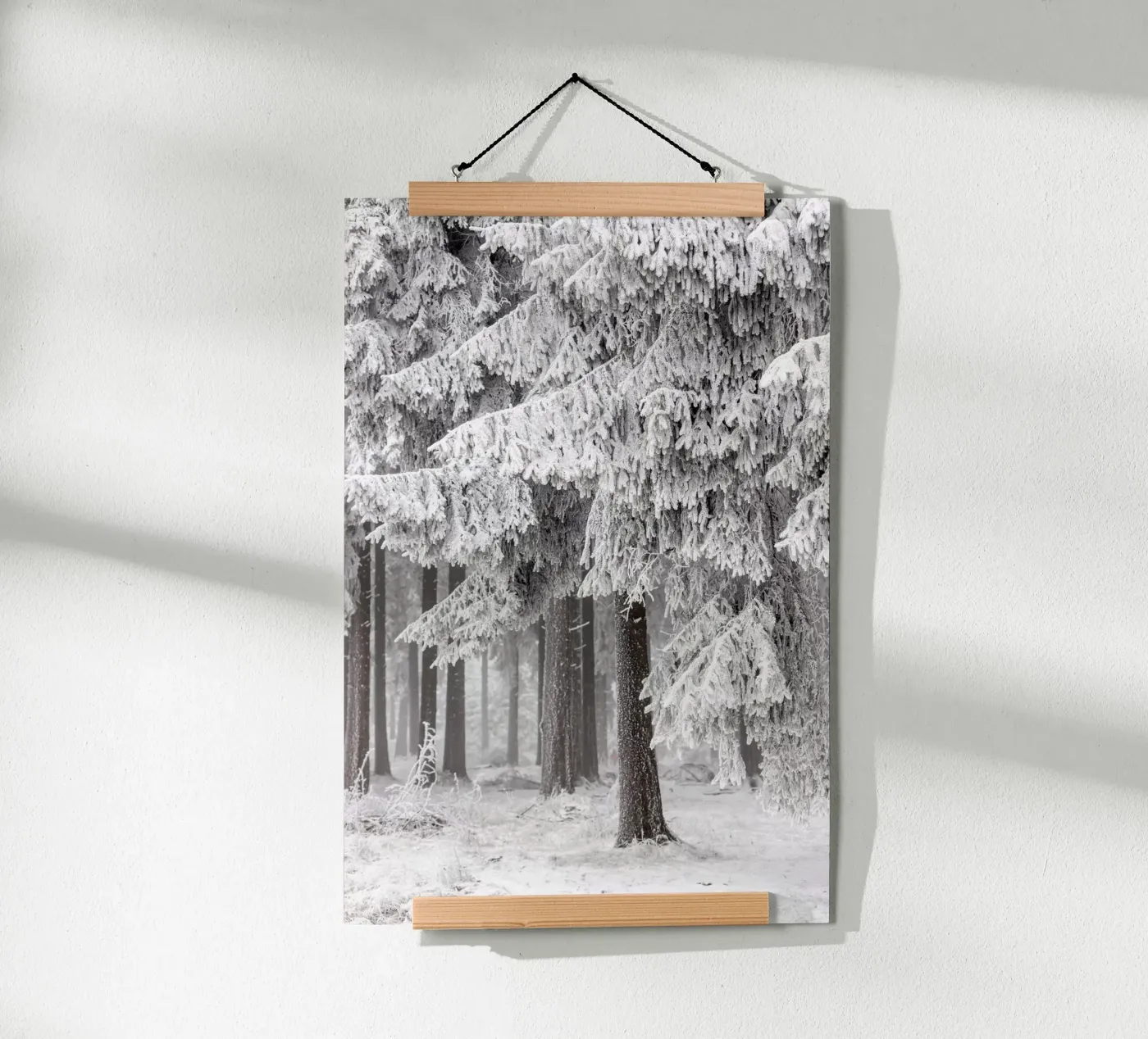 Winter Forest 2 poster by Mareike Böhmer Photography