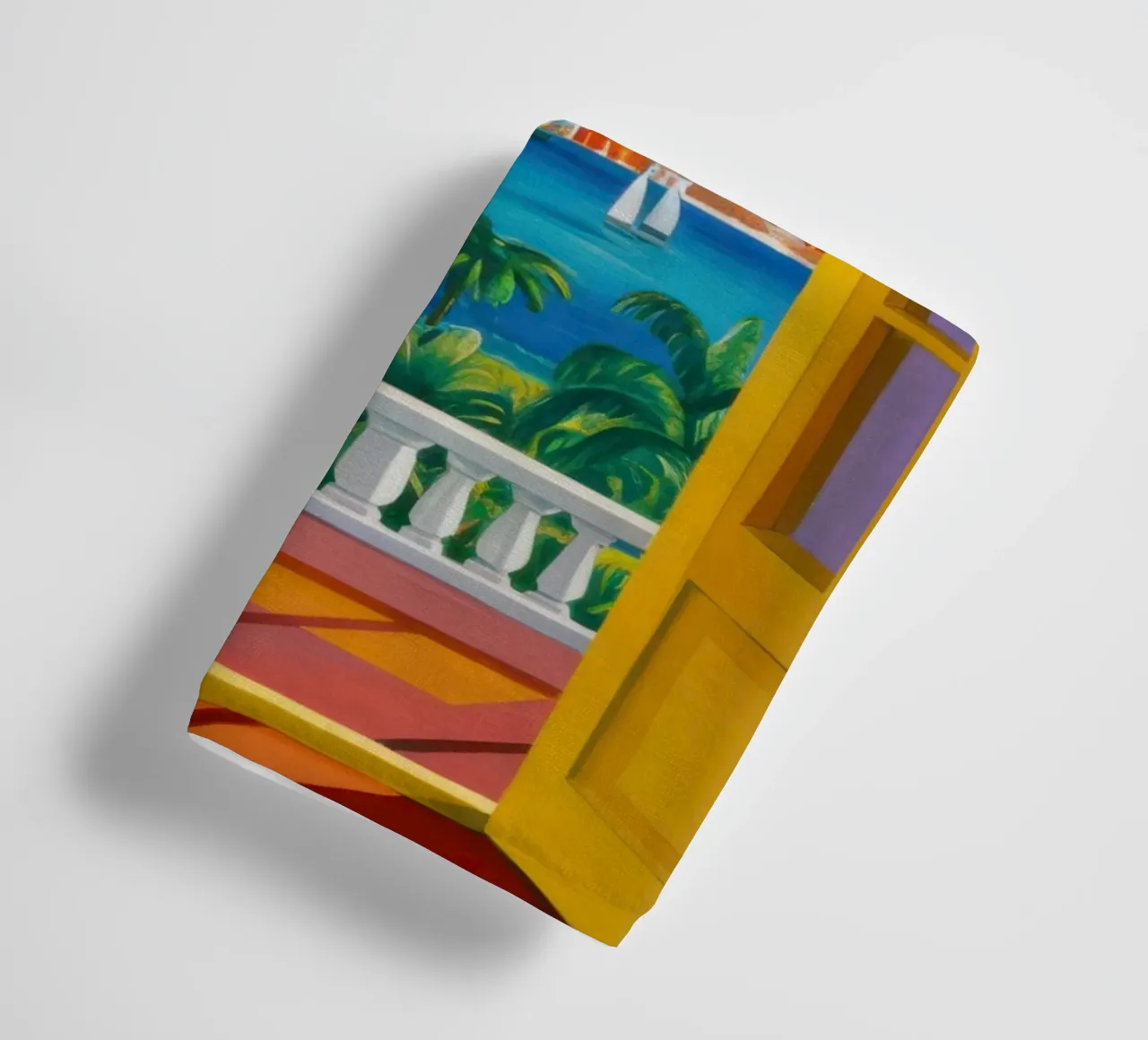 Vue de la porte ensoleillée serviette de bain de Frosh Pallete