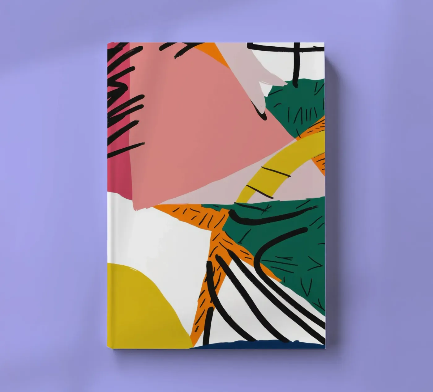 Deconstructed Interior View notebook by Solar Paint