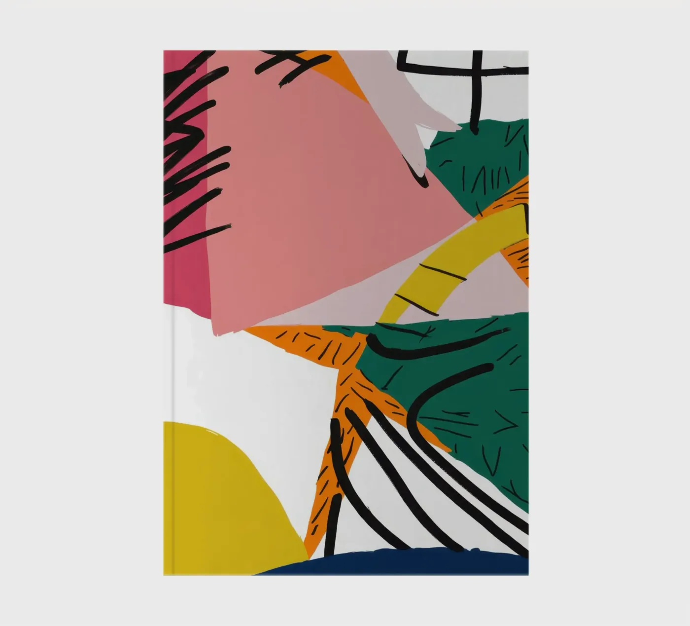 Deconstructed Interior View notebook by Solar Paint