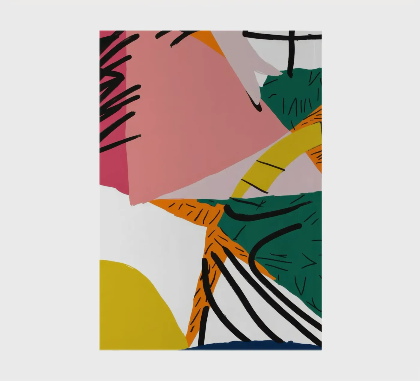 Deconstructed Interior View notebook by Solar Paint