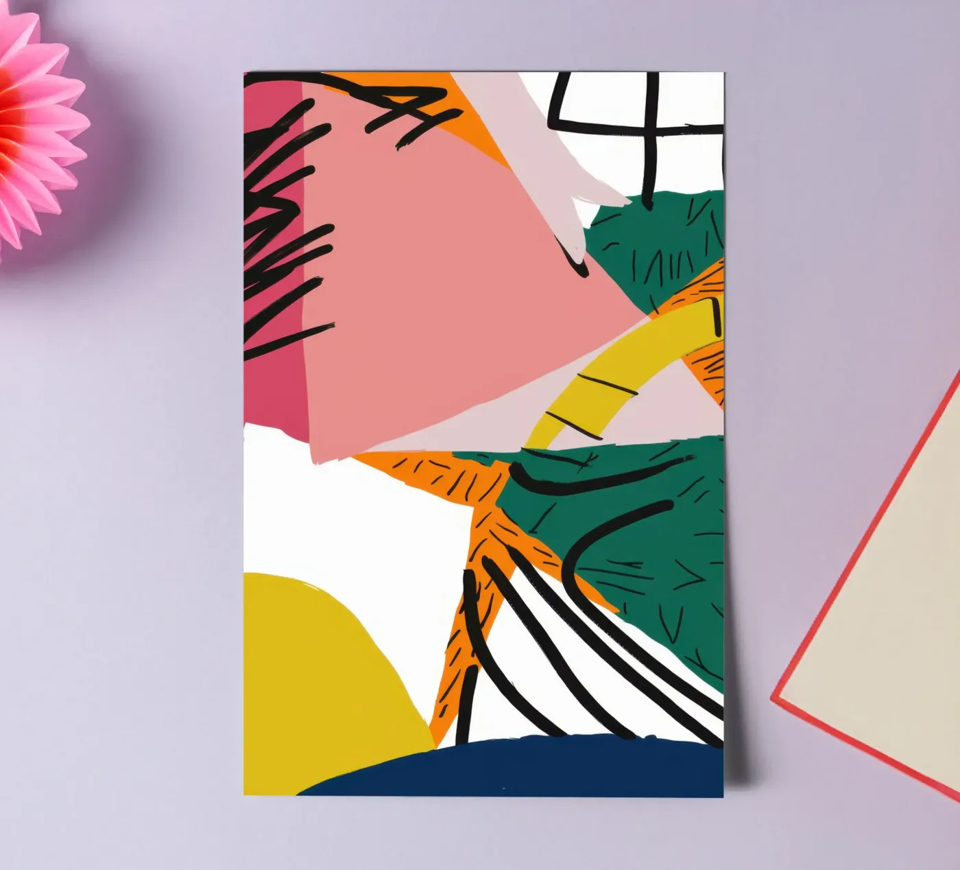 Deconstructed Interior View sticker sheet by Solar Paint