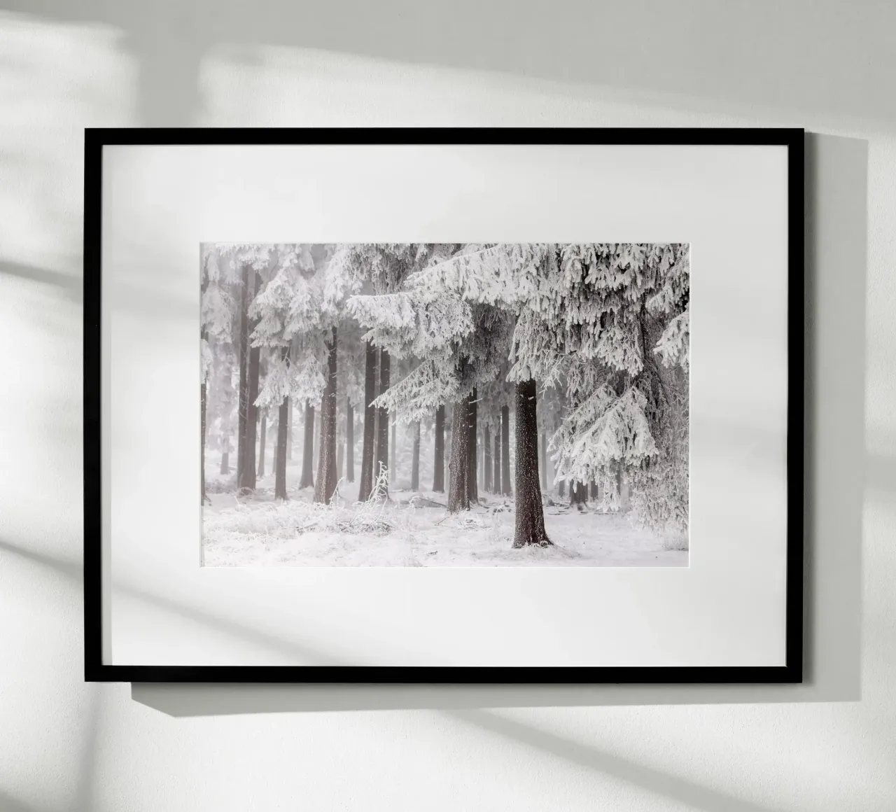 Winter Forest 3 poster da Mareike Böhmer Photography