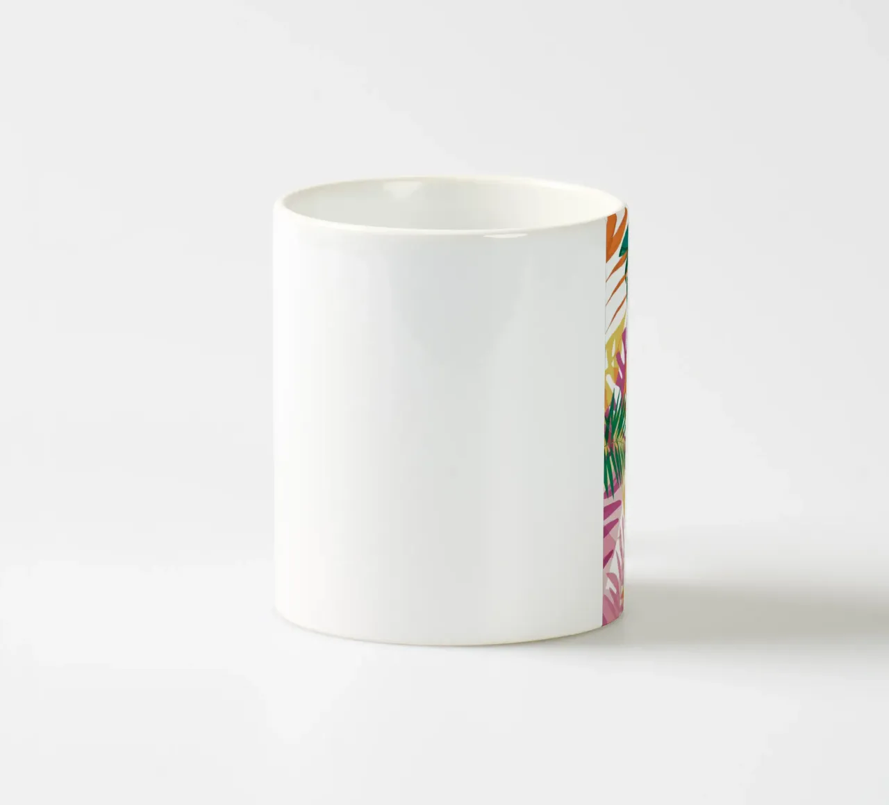 Tettoia vibrante della giungla tazza in ceramica da Solar Paint