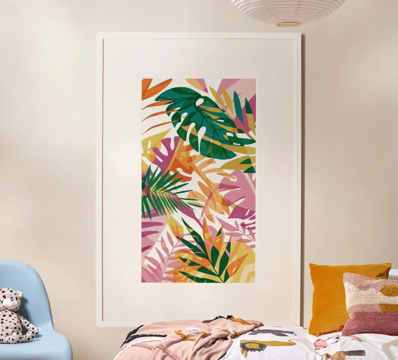 Lebendiges Dschungeldach Hahnemühle von Solar Paint