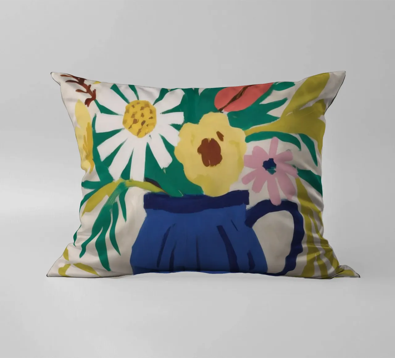 Bouquet lussureggiante Quiete cuscino da Frosh Pallete