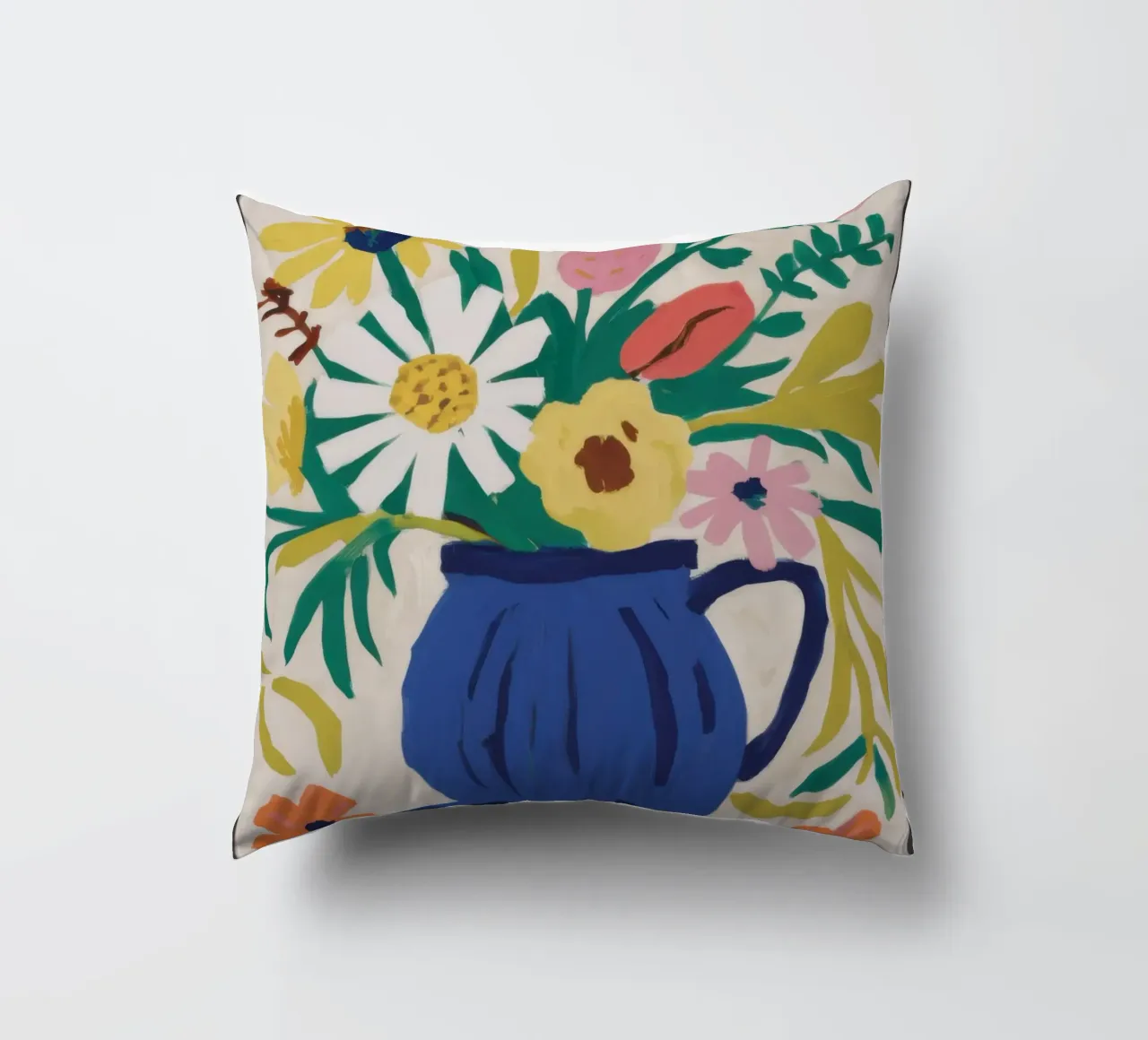 Bouquet lussureggiante Quiete cuscino da Frosh Pallete