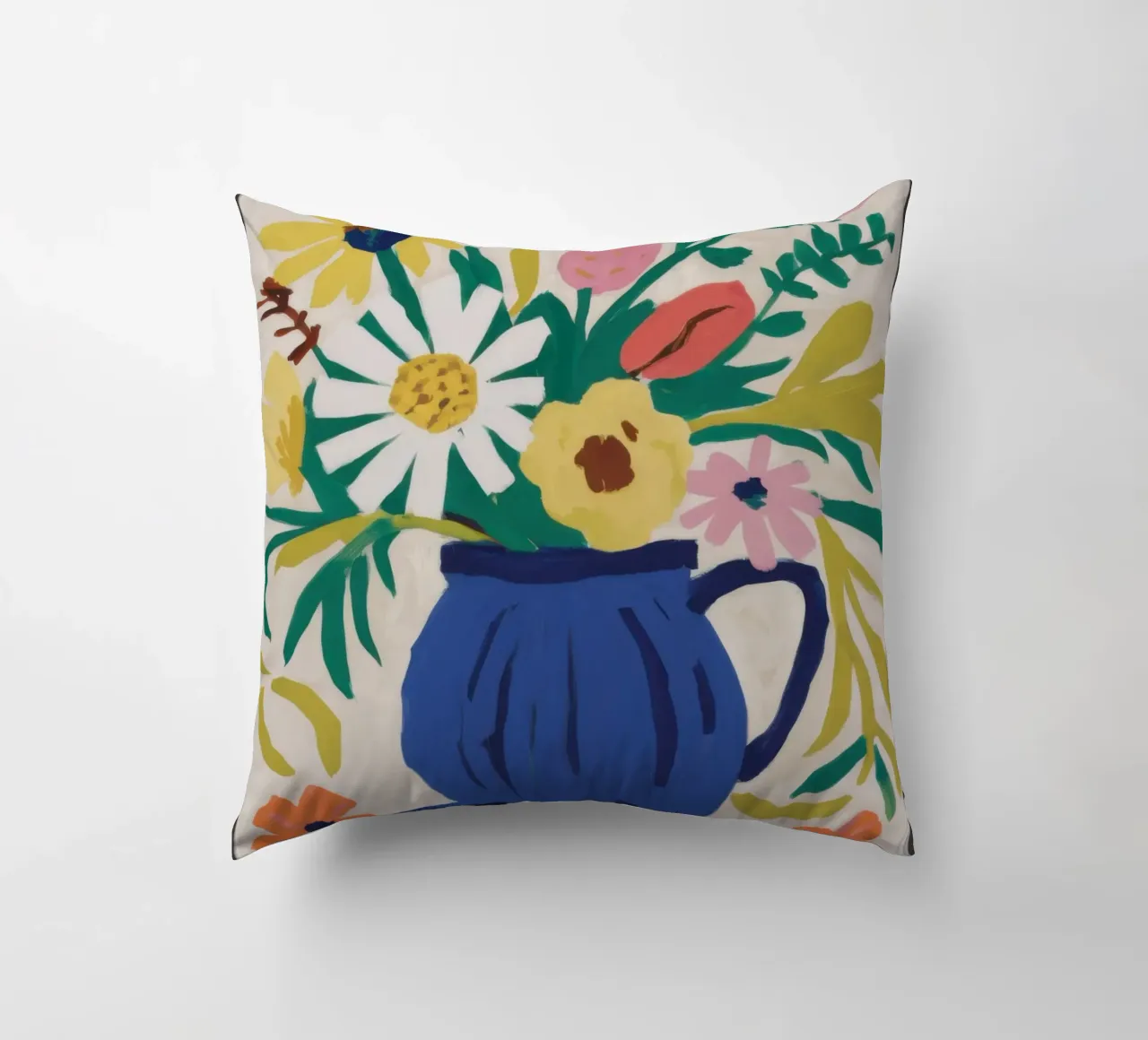Bouquet lussureggiante Quiete cuscino da Frosh Pallete