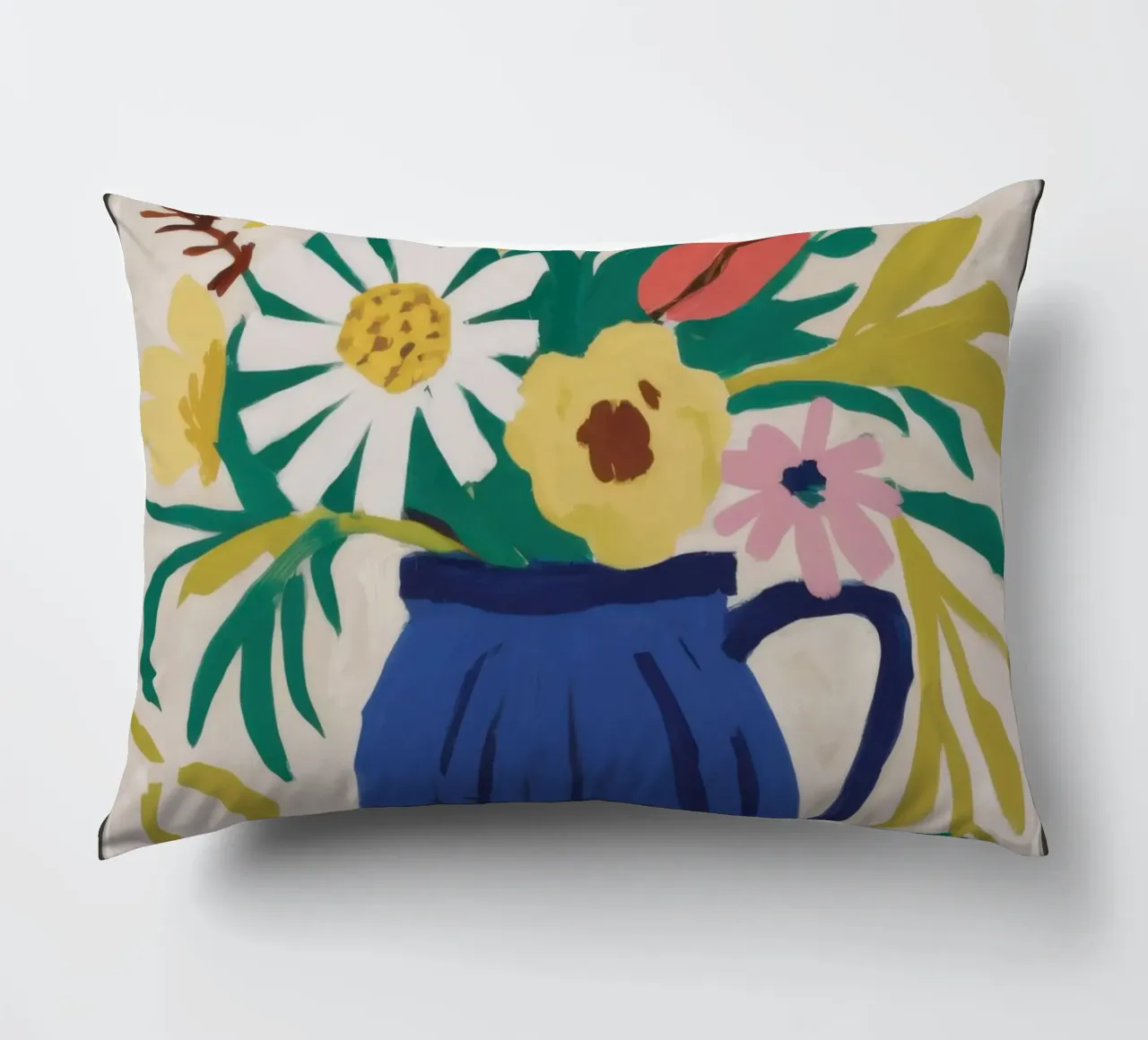 Bouquet lussureggiante Quiete cuscino da Frosh Pallete