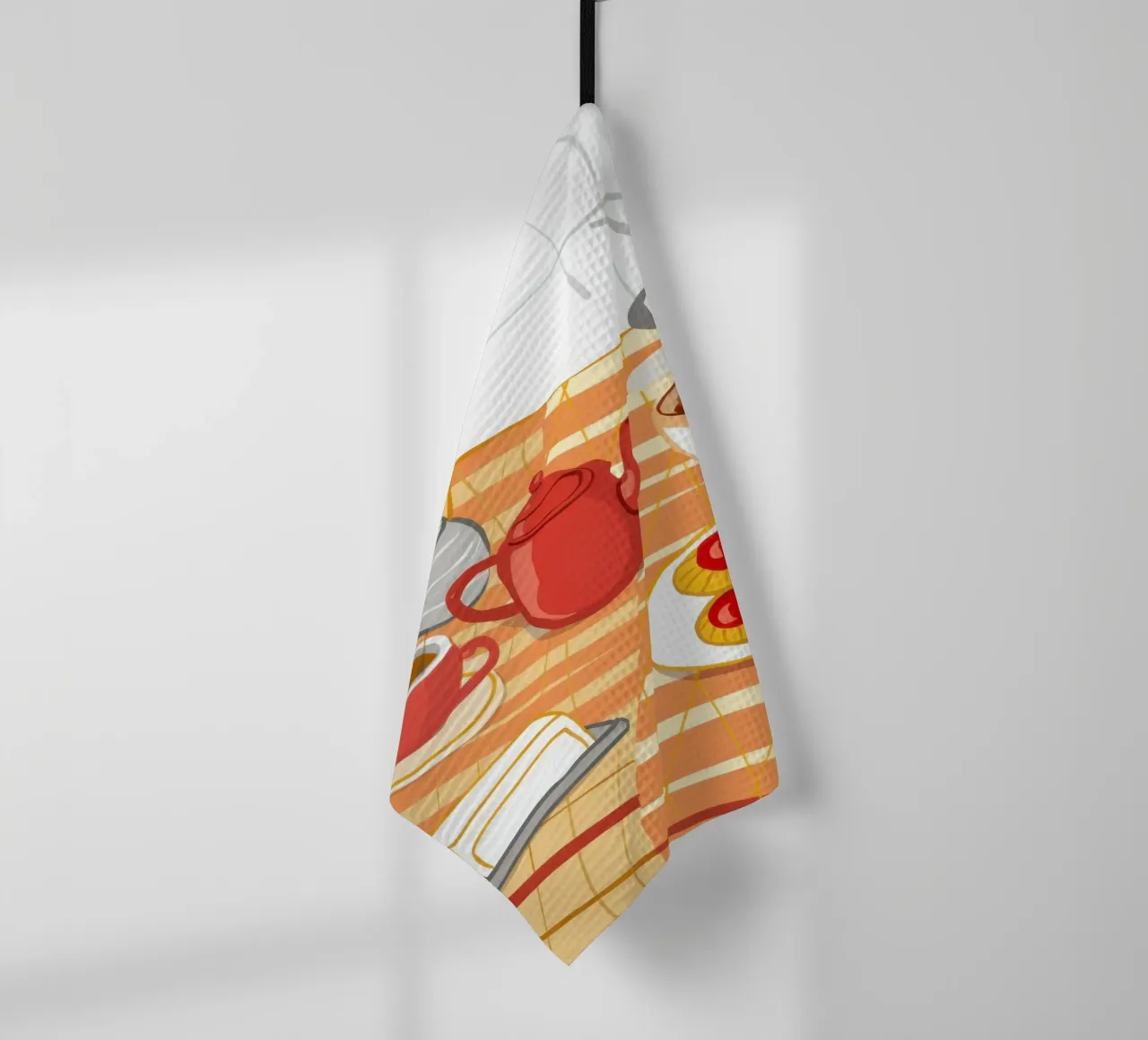 Accogliente quiete mattutina canovaccio da cucina da Bring Haven