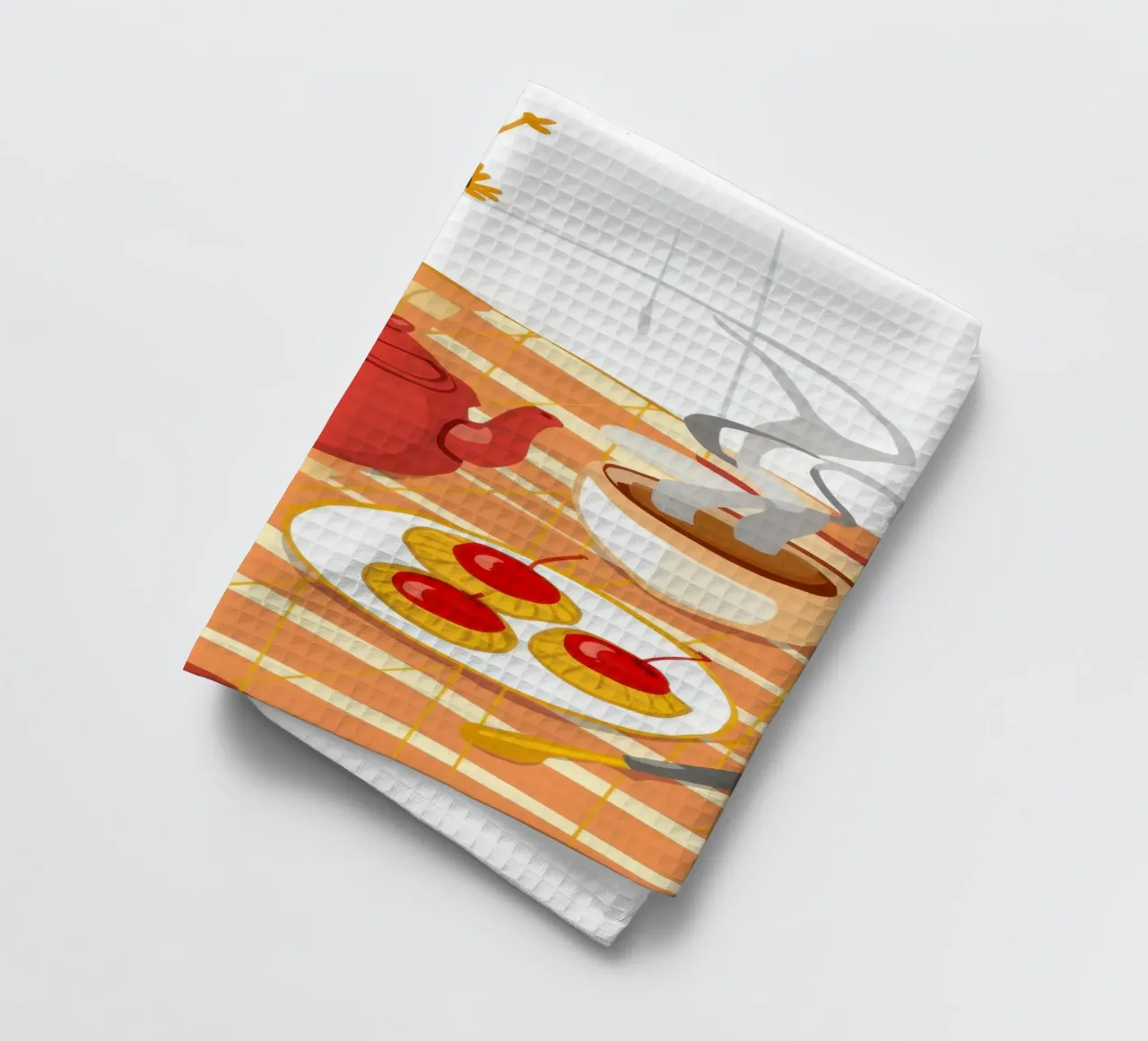 Accogliente quiete mattutina canovaccio da cucina da Bring Haven