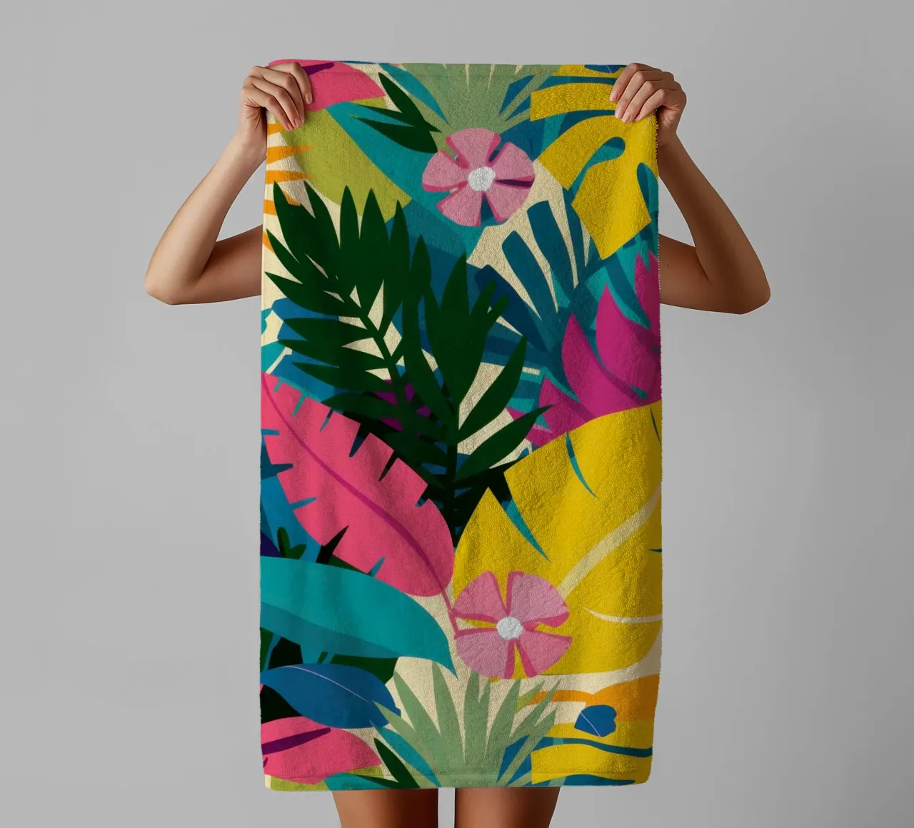 Sogno tropicale psichedelico asciugamano da bagno da Solar Paint