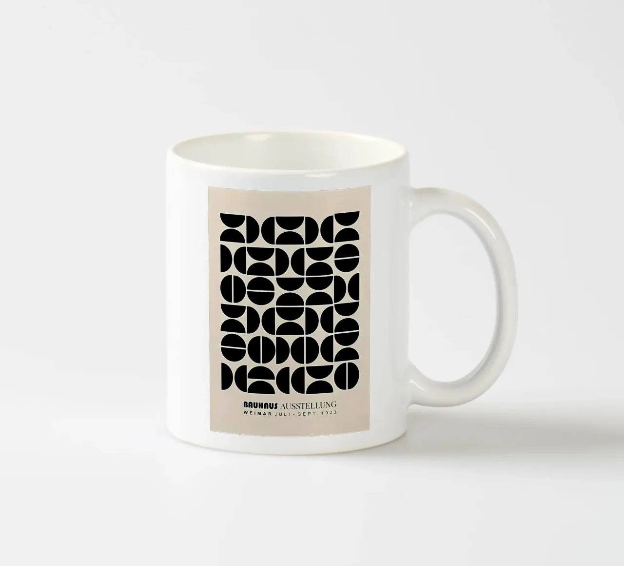 Mostra Bauhaus Weimar tazza in ceramica da Sigurd