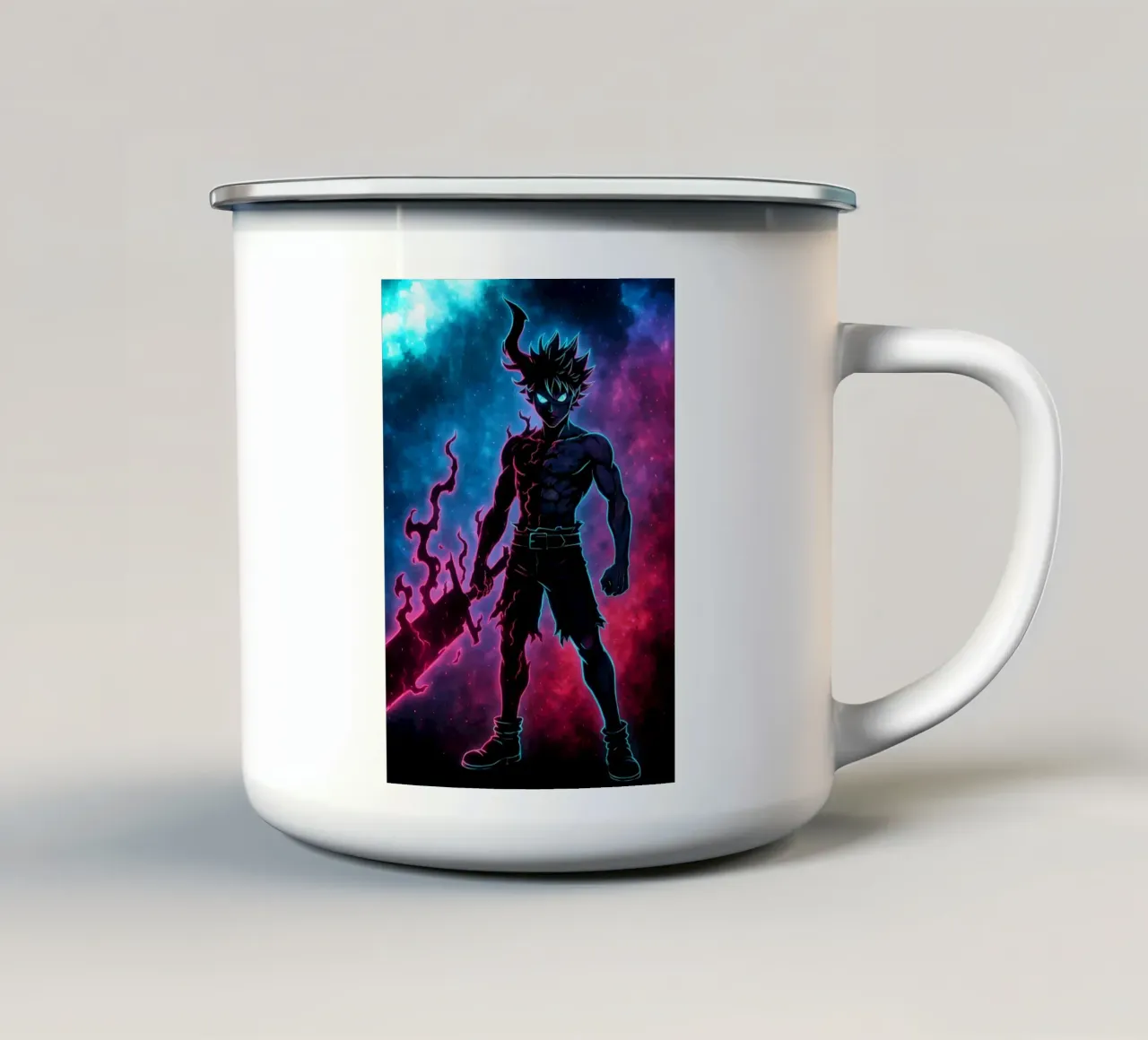 Soul Of Black Clover Asta tazza in smalto da DGSoulheroes