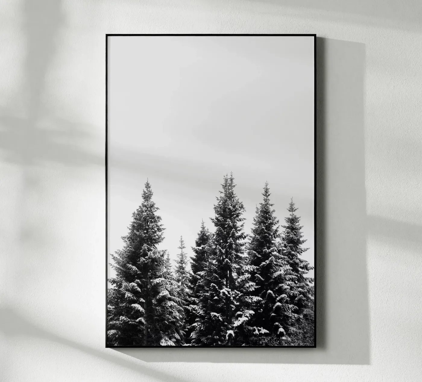 Snow Covered Trees 2 plexiglass da Mareike Böhmer Photography
