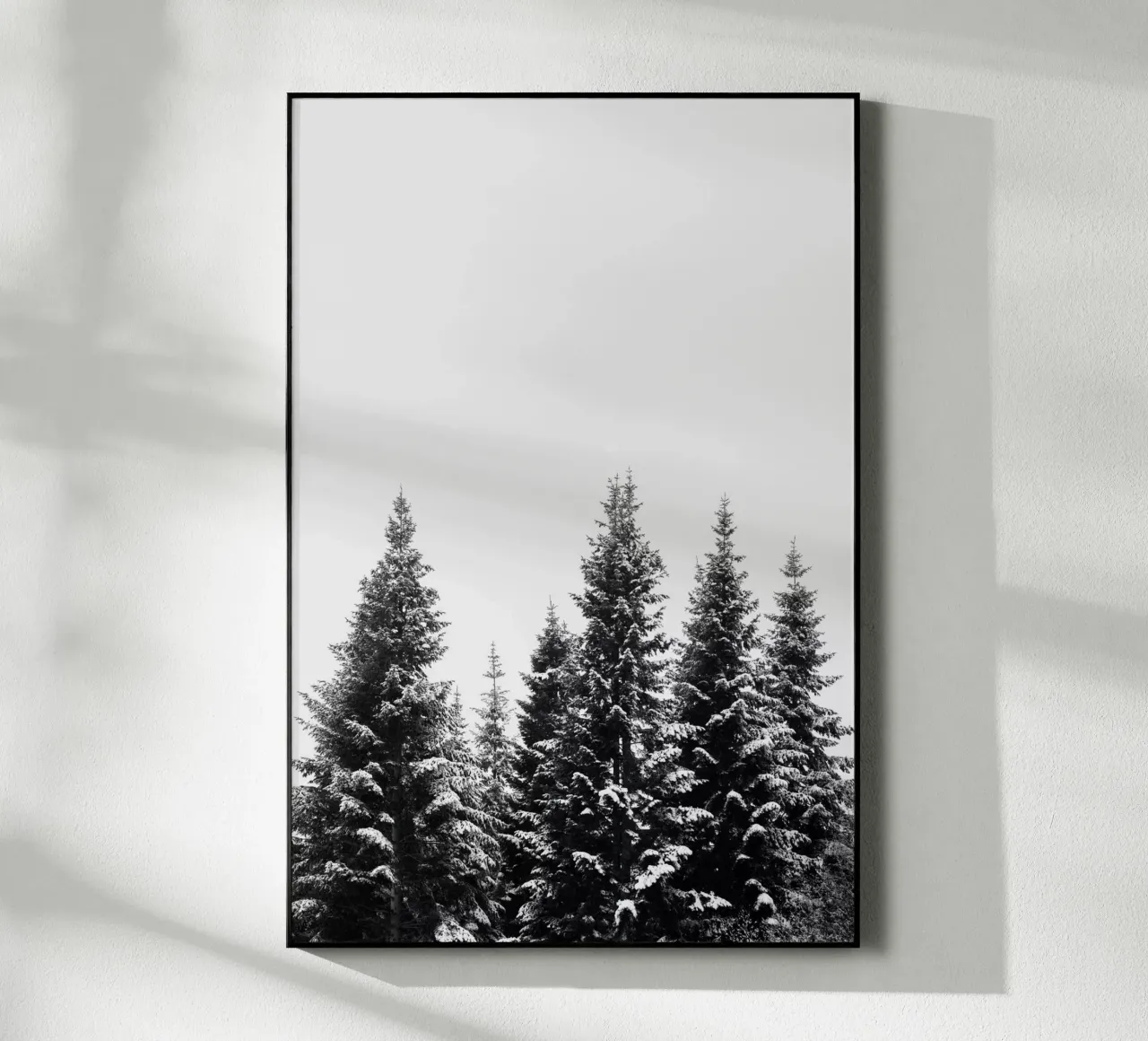 Snow Covered Trees 2 plexiglass da Mareike Böhmer Photography