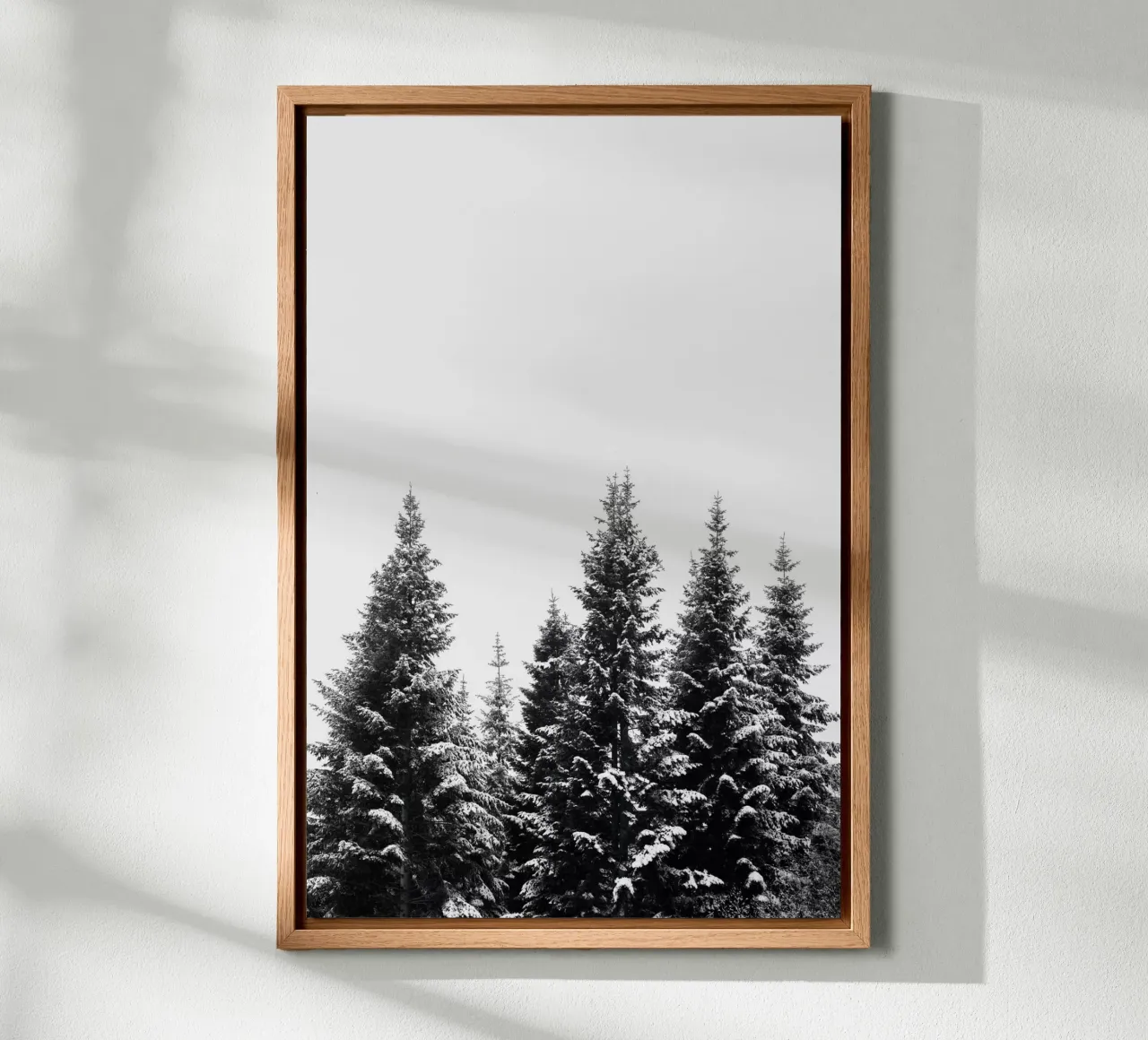 Snow Covered Trees 2 tela da Mareike Böhmer Photography