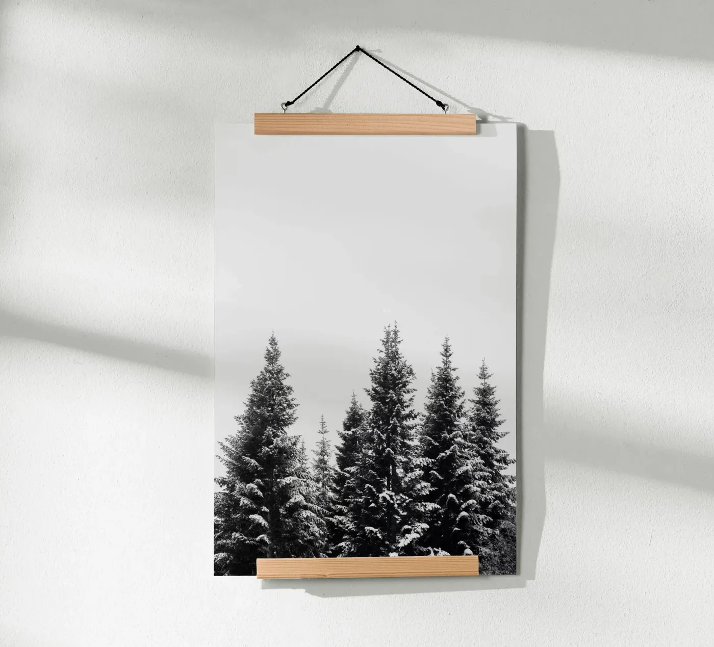 Snow Covered Trees 2 poster da Mareike Böhmer Photography