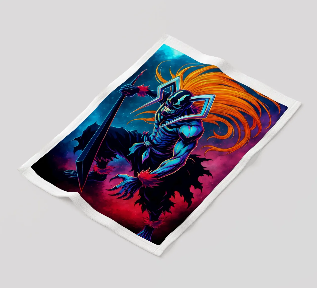 Soul Of Bleach Ichigo Kurosaki coperta in pile da DGSoulheroes