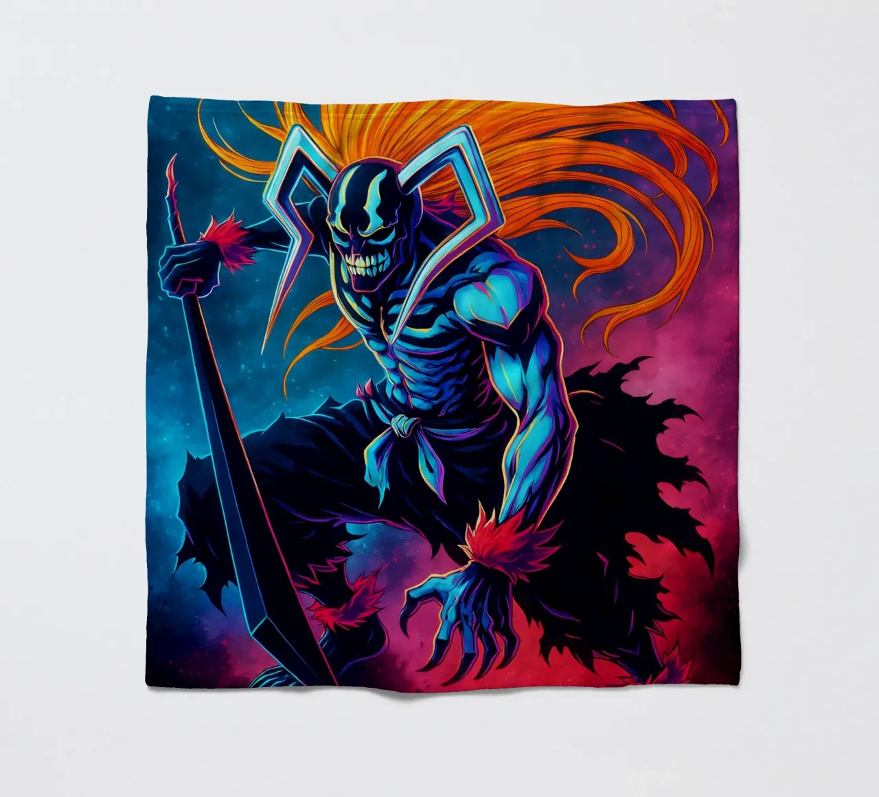 Soul Of Bleach Ichigo Kurosaki coperta in pile da DGSoulheroes
