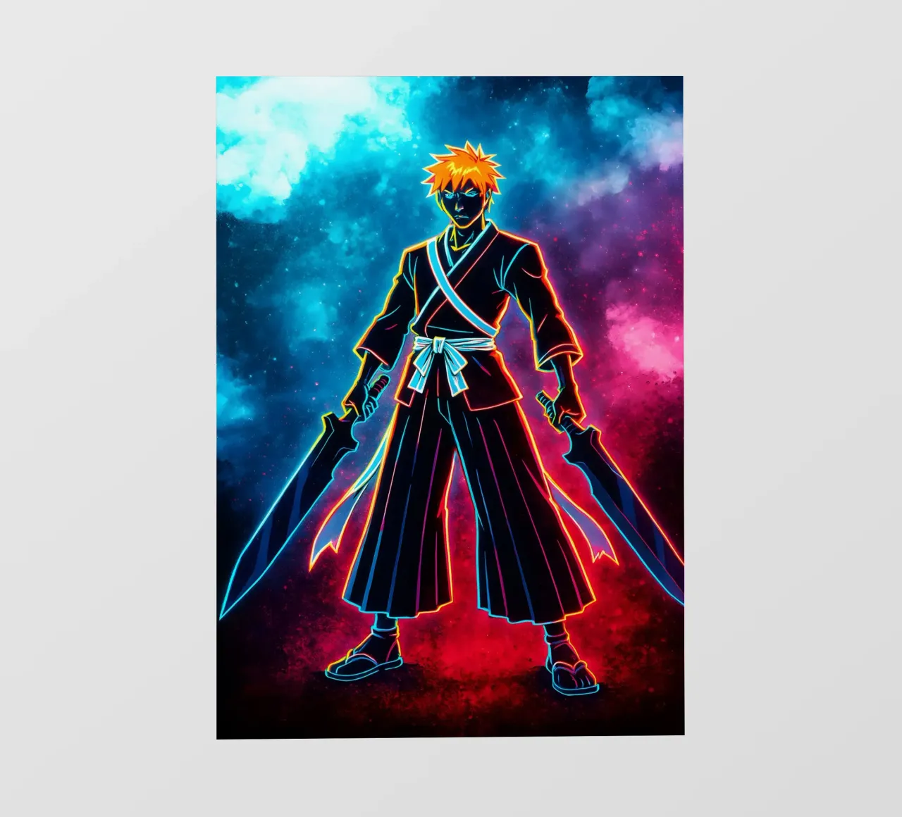 Soul Of Bleach Ichigo Kurosaki pellicola backlit da DGSoulheroes