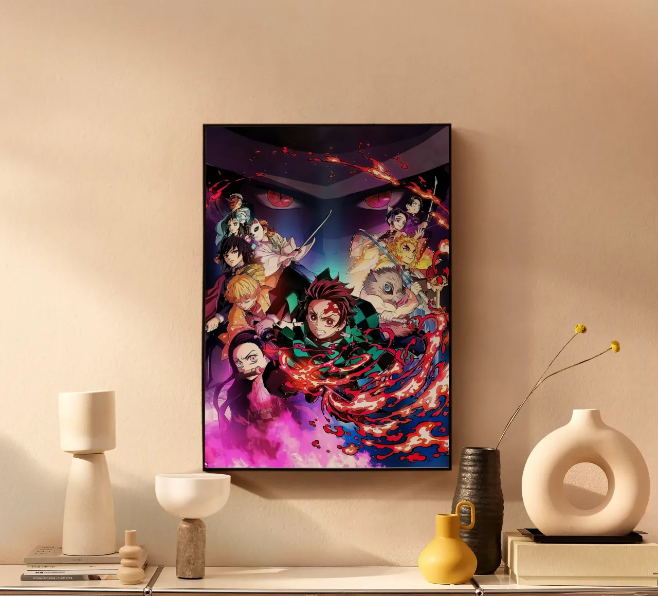 Poster dell'Ammazzademoni alluminio dibond da wongka shop