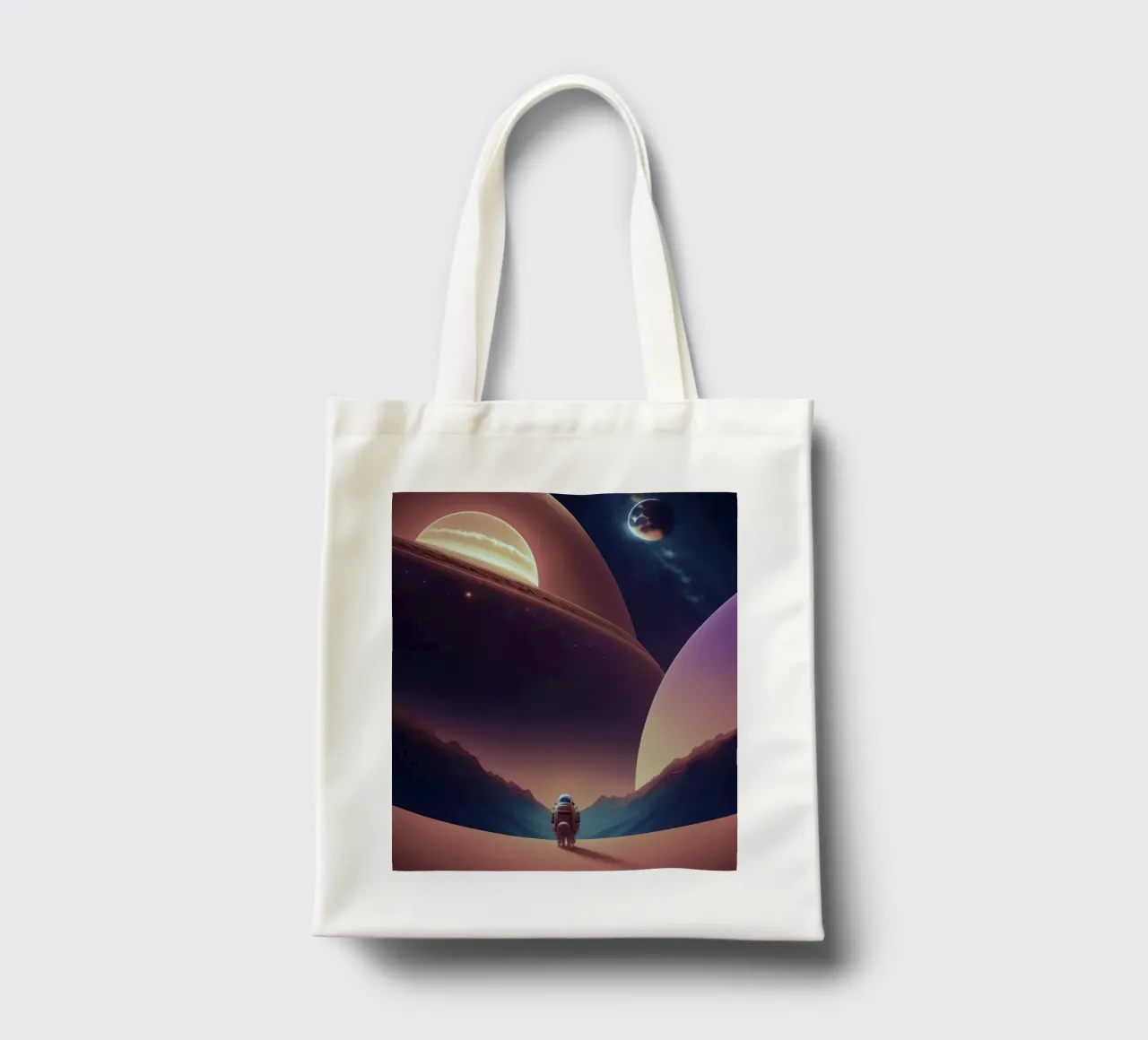 stars landscape tote bag by Histrol