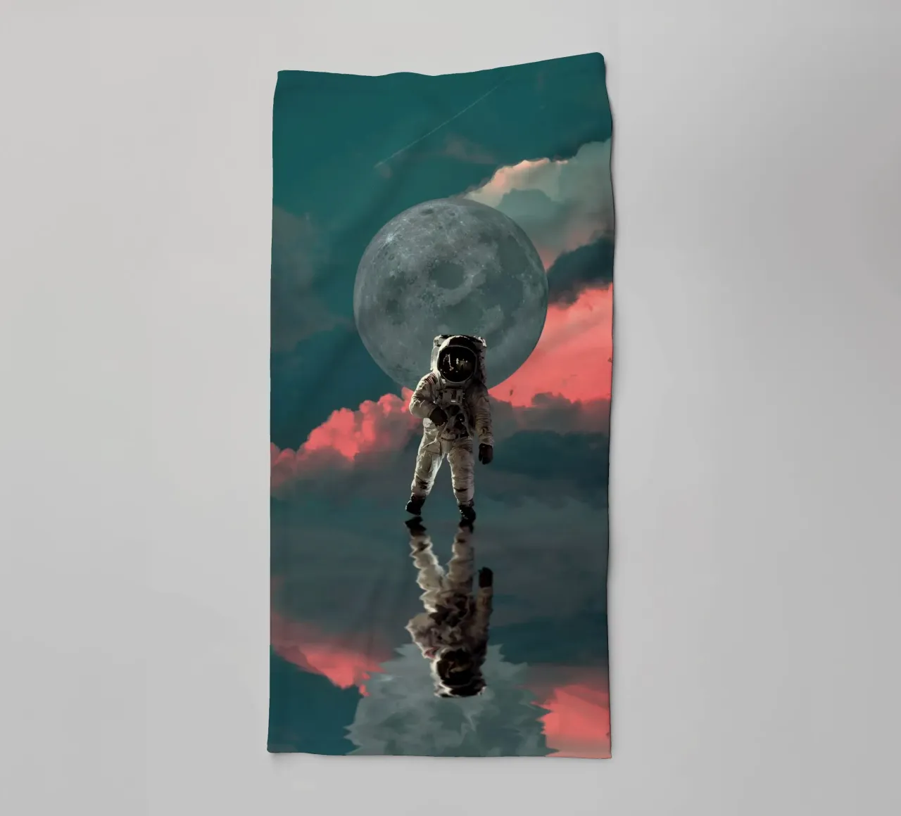 astronaut moon asciugamano da bagno da Histrol