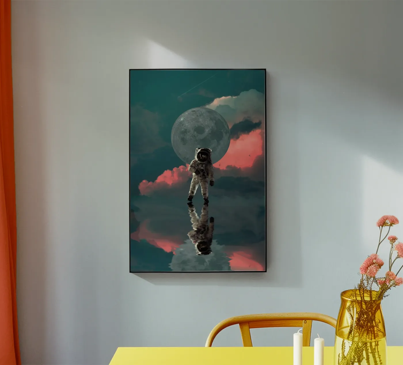 astronaut moon plexiglass da Histrol