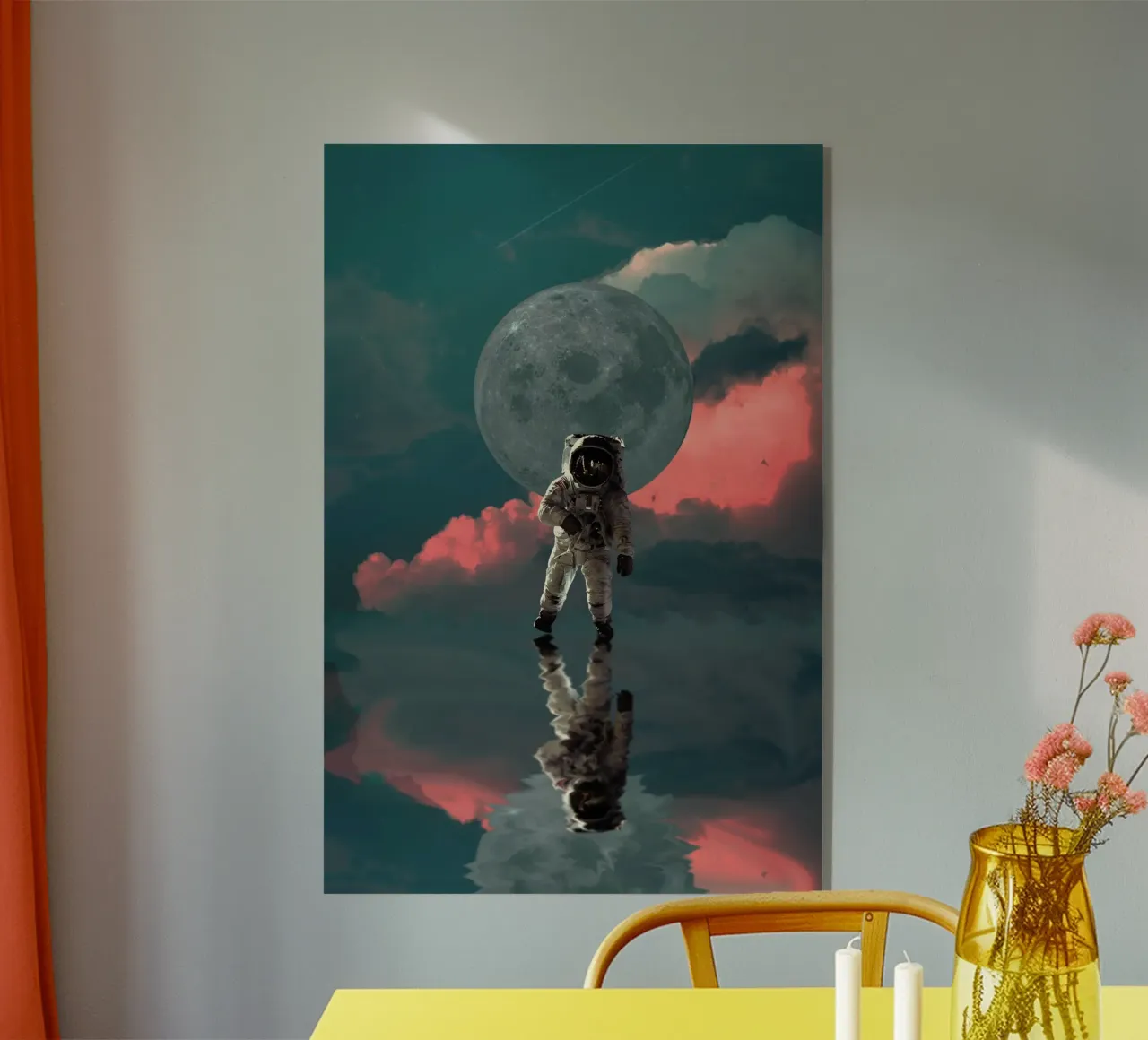 astronaut moon plexiglass da Histrol