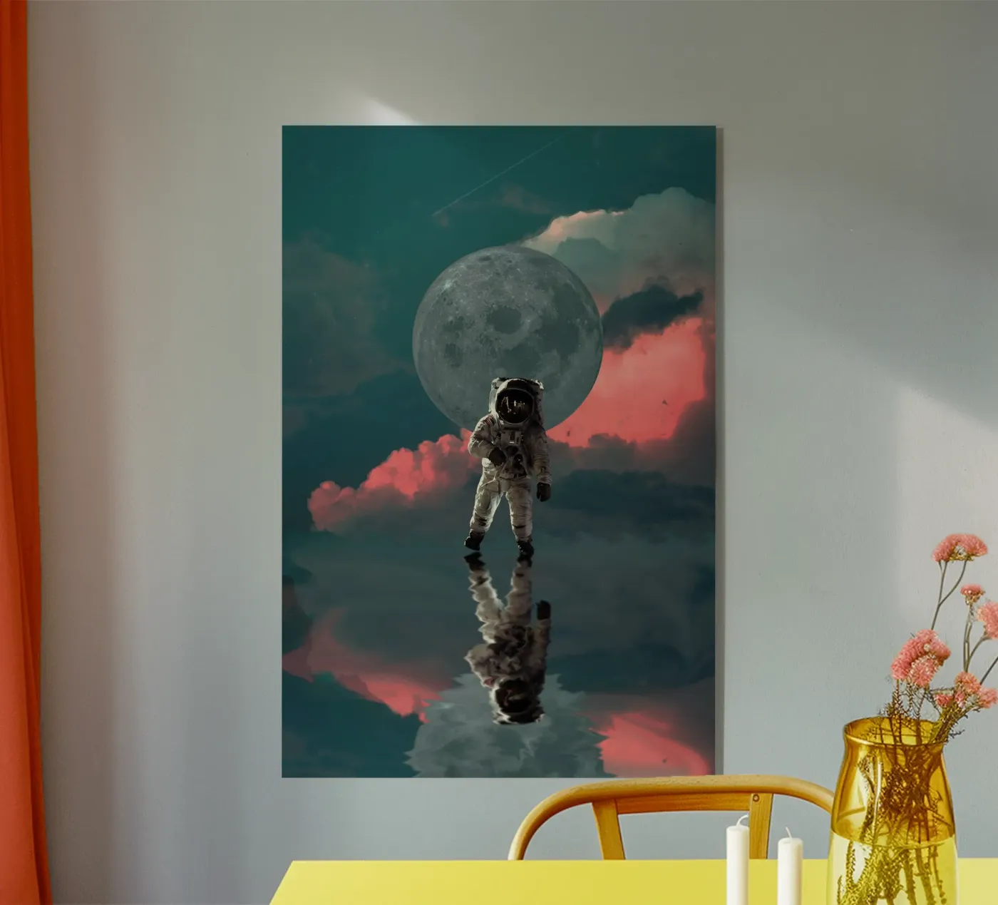 astronaut moon plexiglass da Histrol