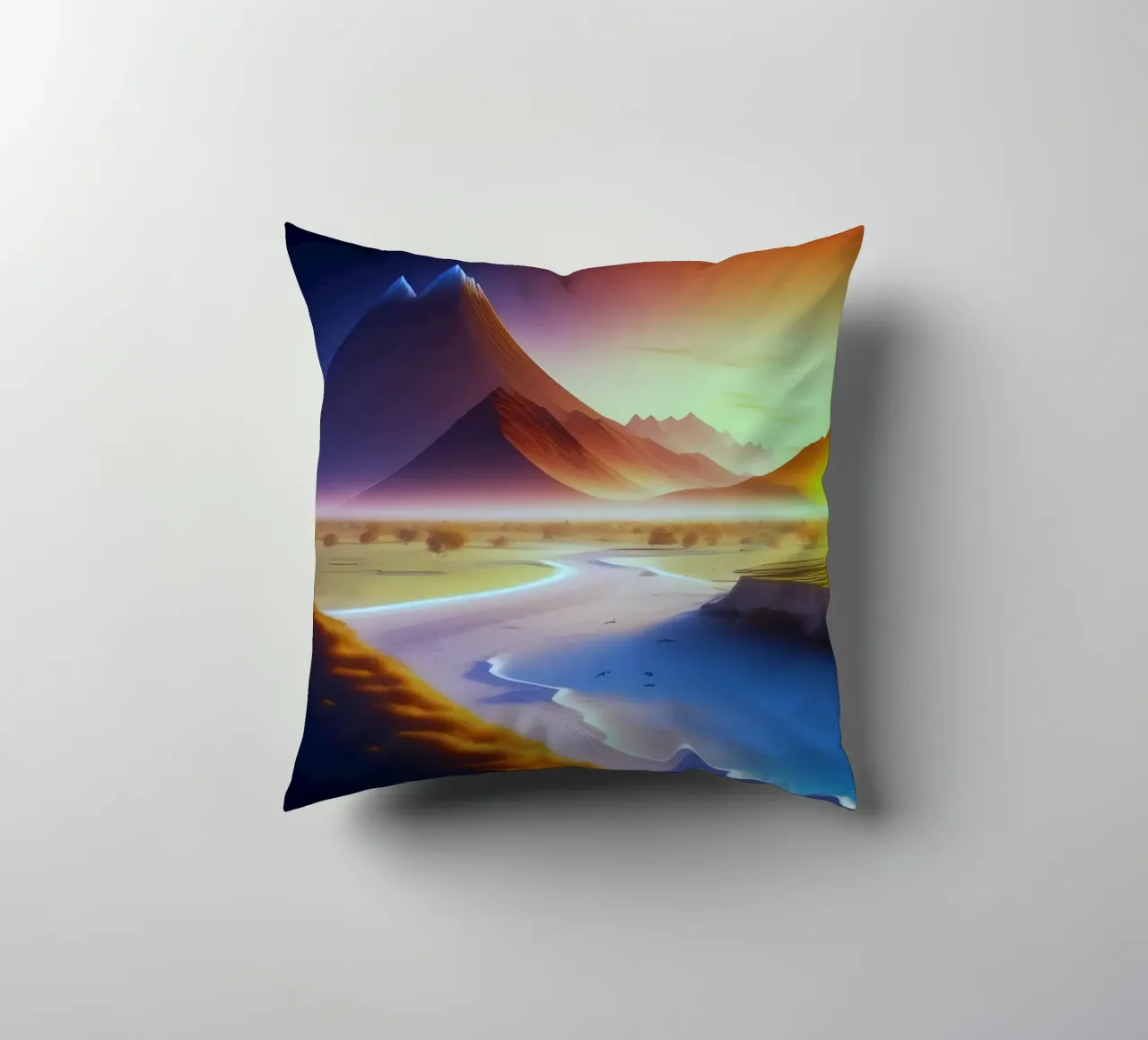 beach cliffs cuscino da Histrol