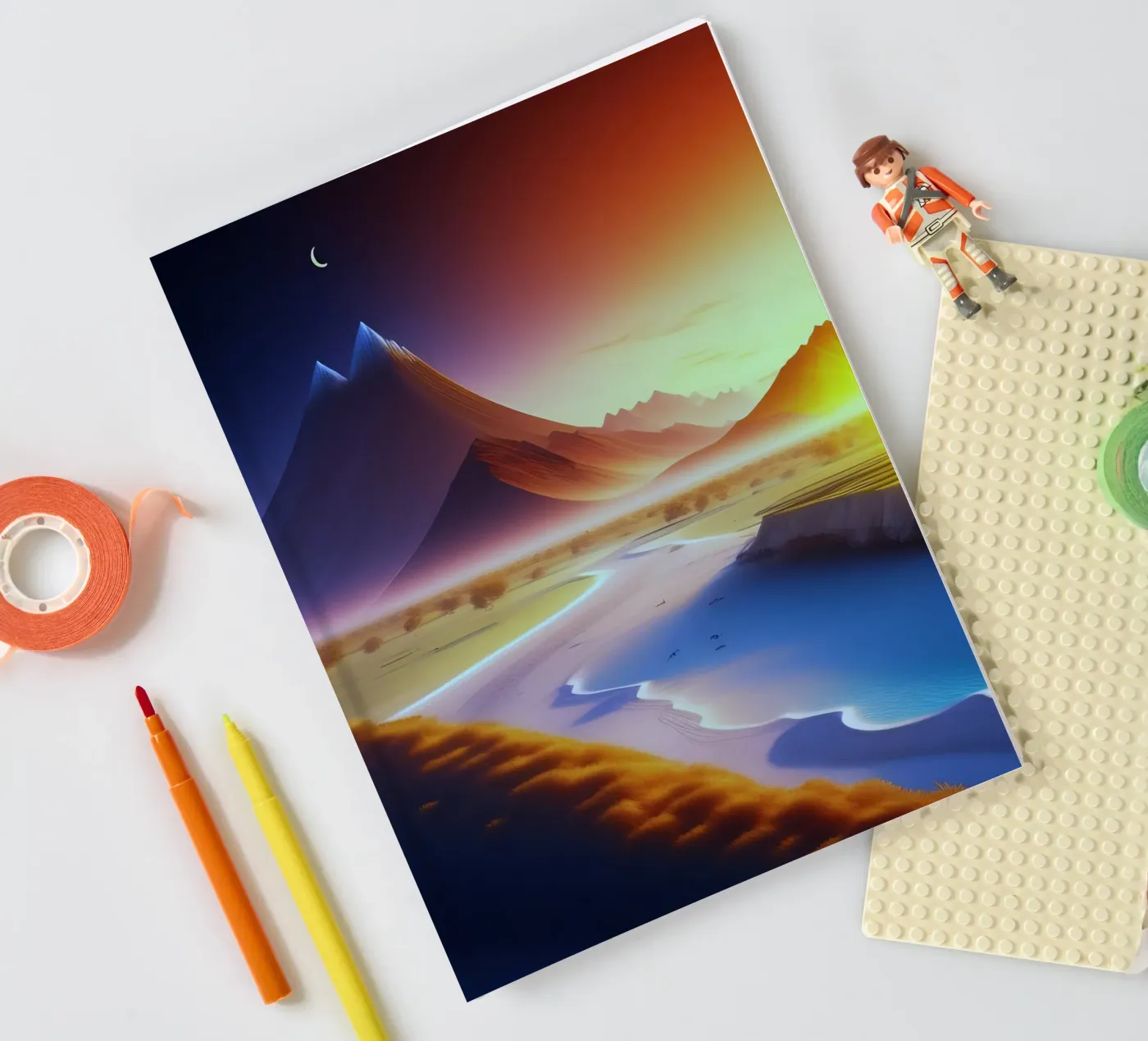 beach cliffs notebook by Histrol