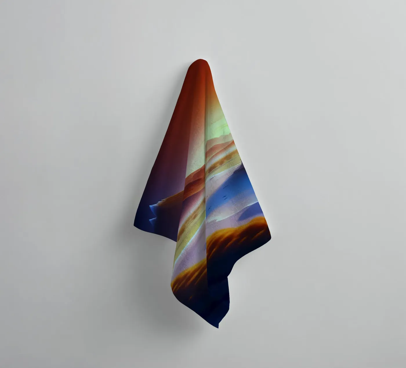 beach cliffs towel by Histrol
