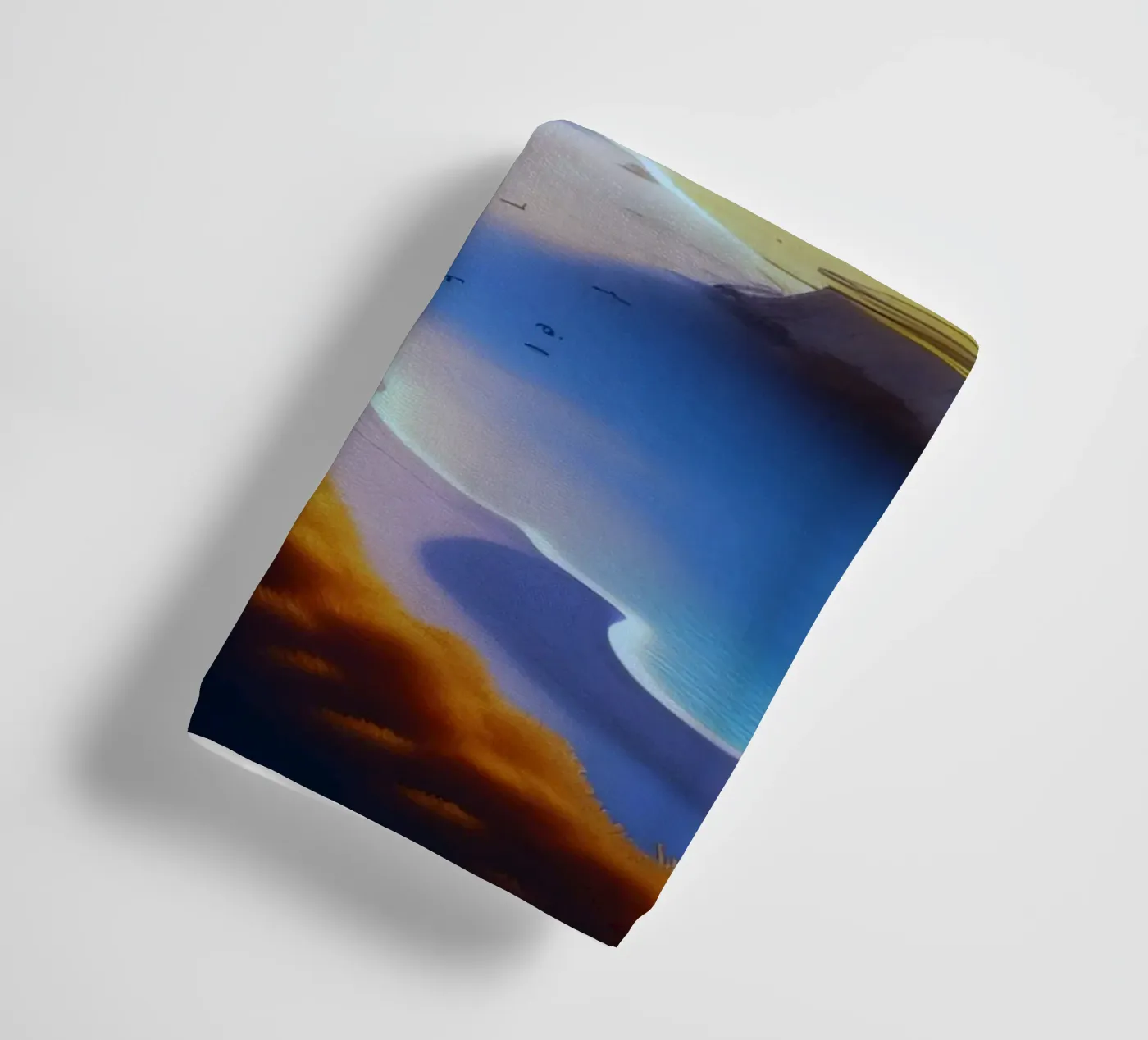 beach cliffs towel by Histrol