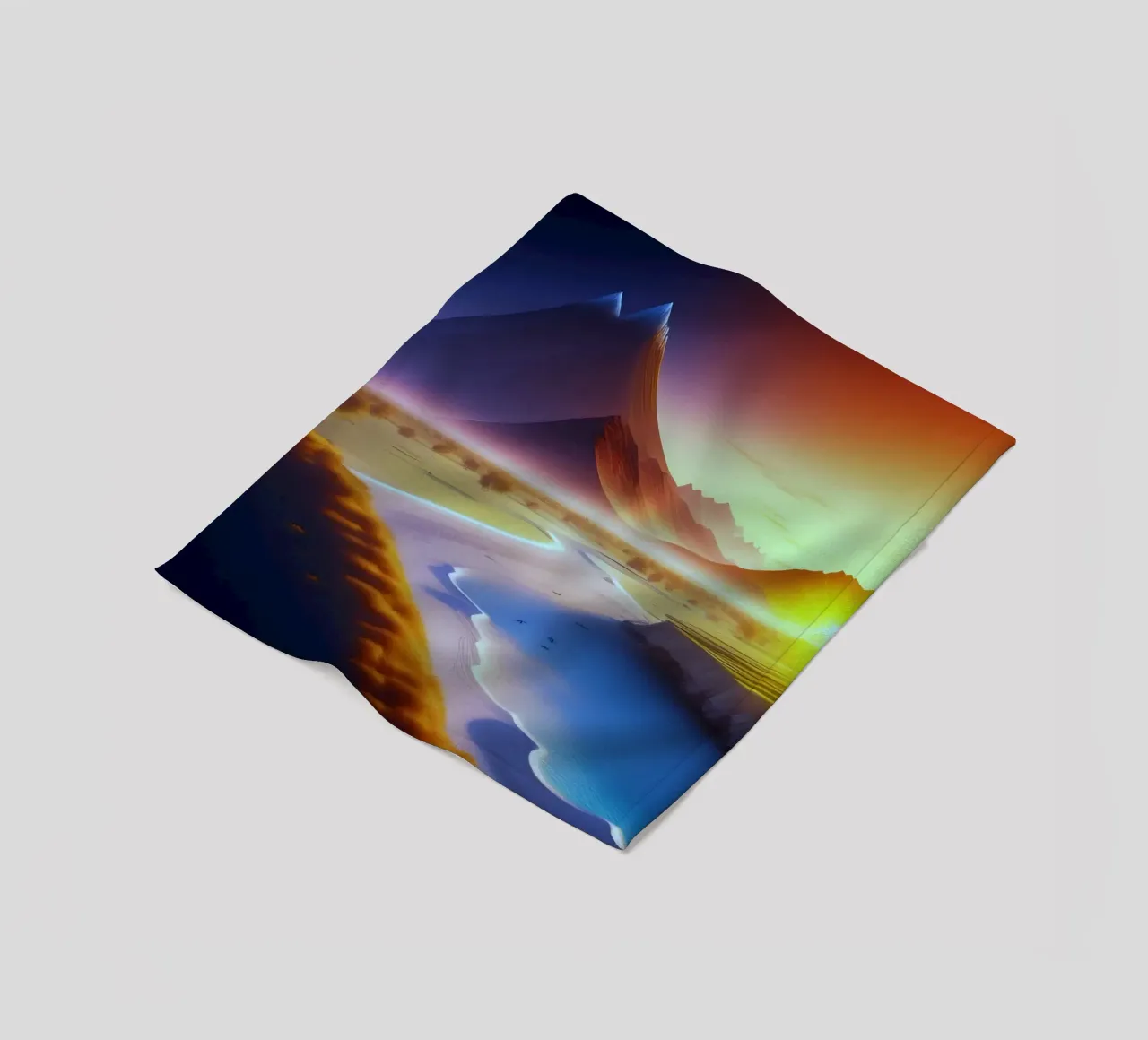 beach cliffs Fleecedecke von Histrol