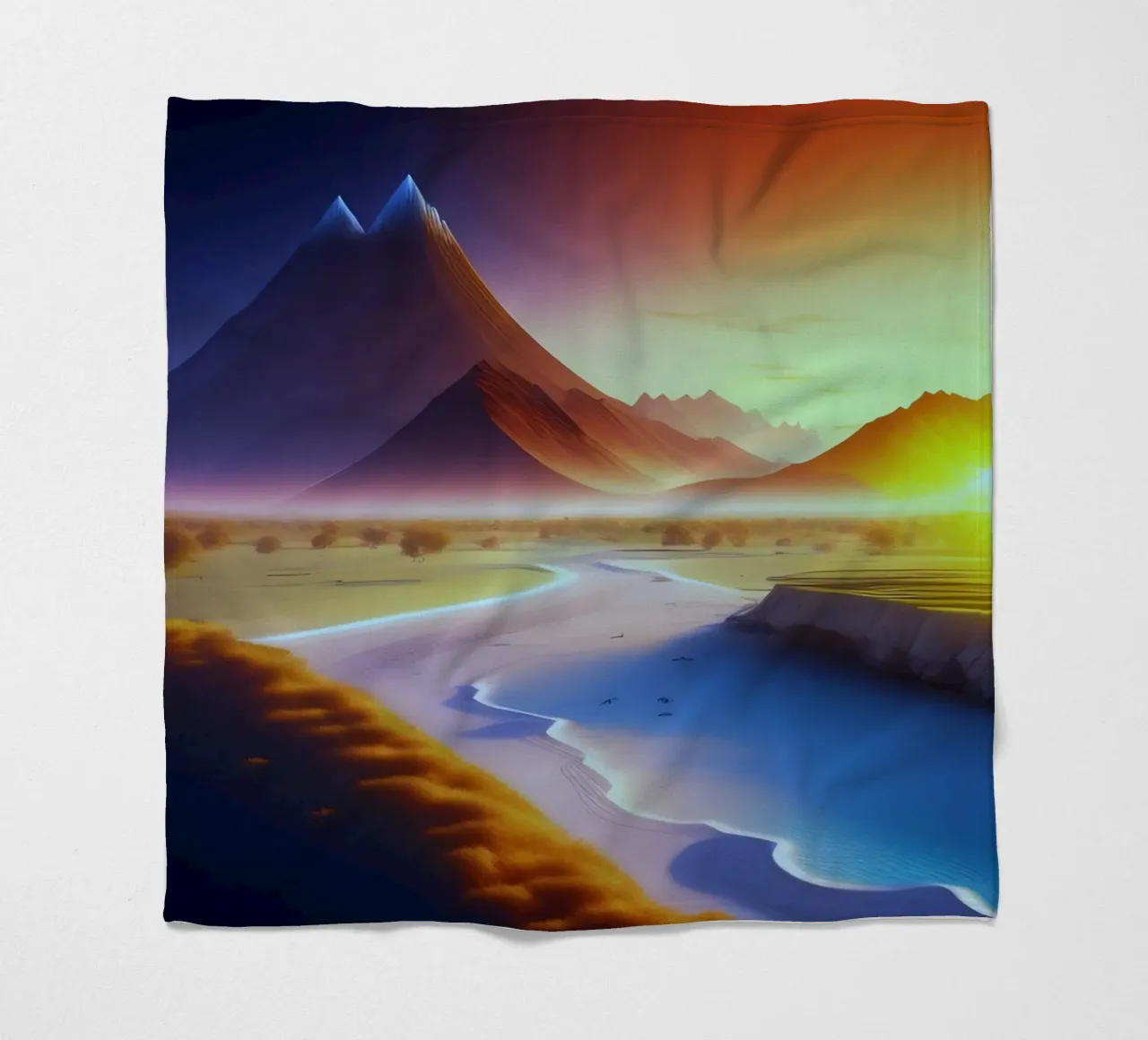 beach cliffs Fleecedecke von Histrol