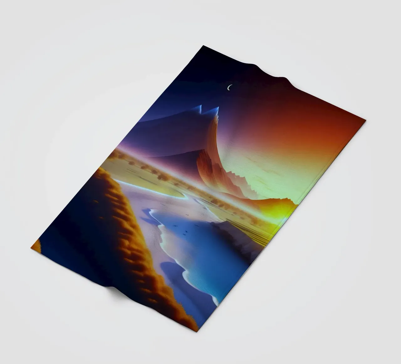 beach cliffs Fleecedecke von Histrol