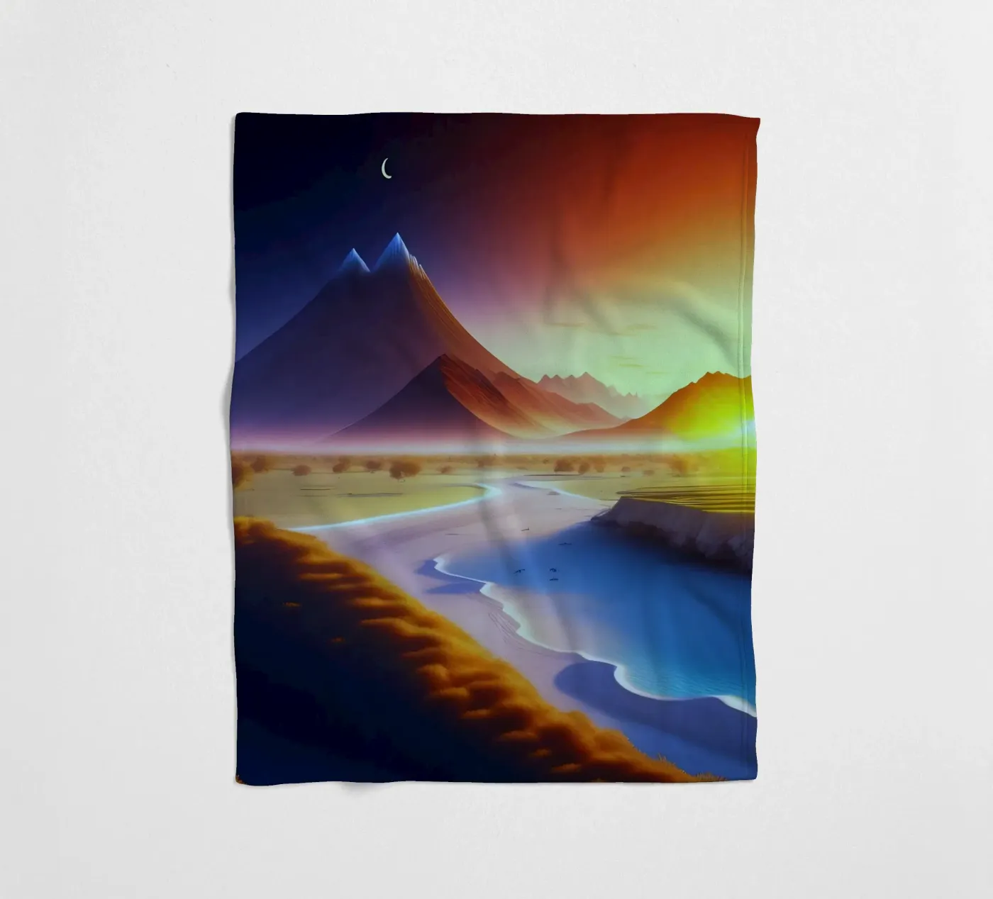 beach cliffs Fleecedecke von Histrol