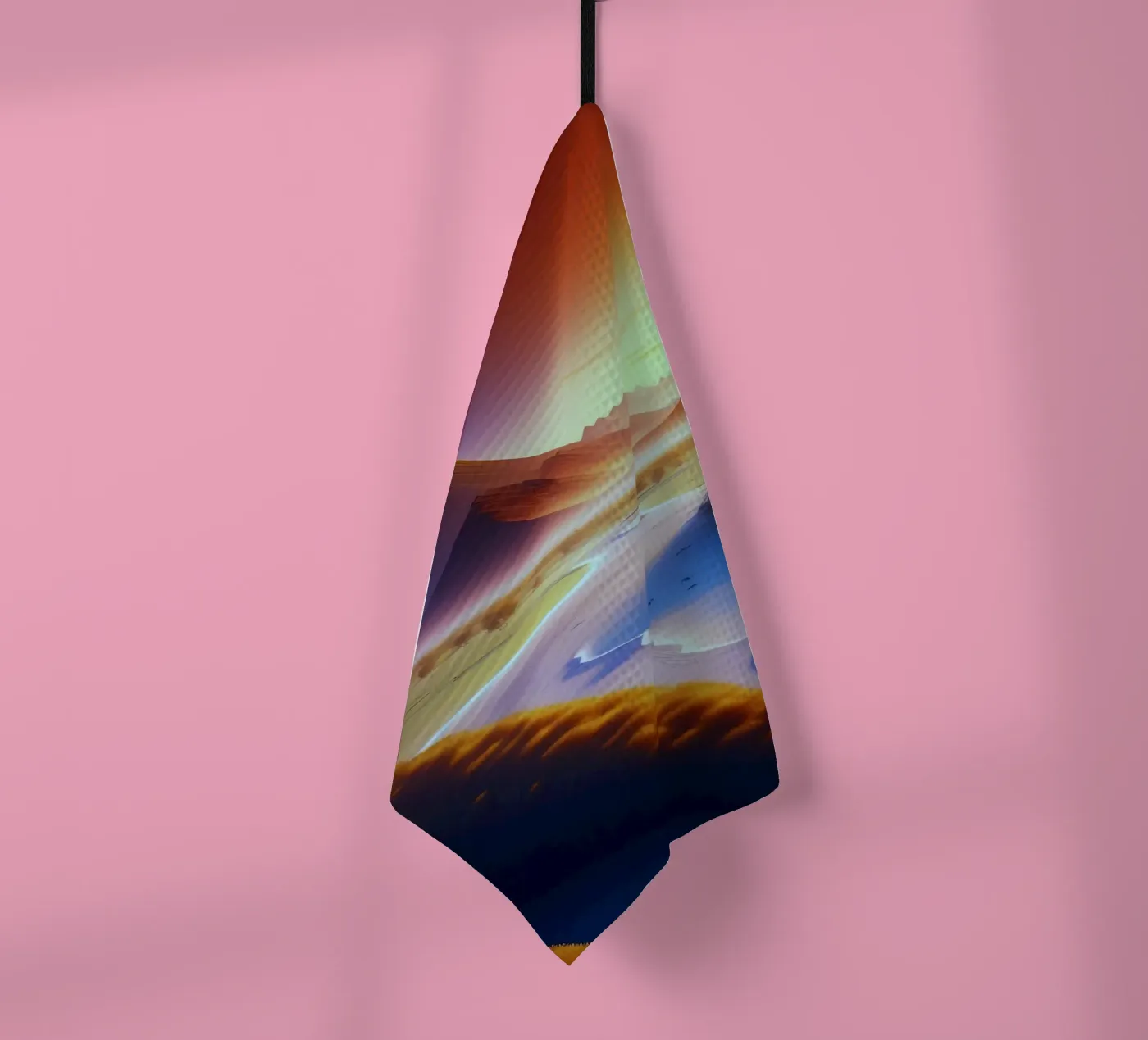 beach cliffs Geschirrtuch von Histrol