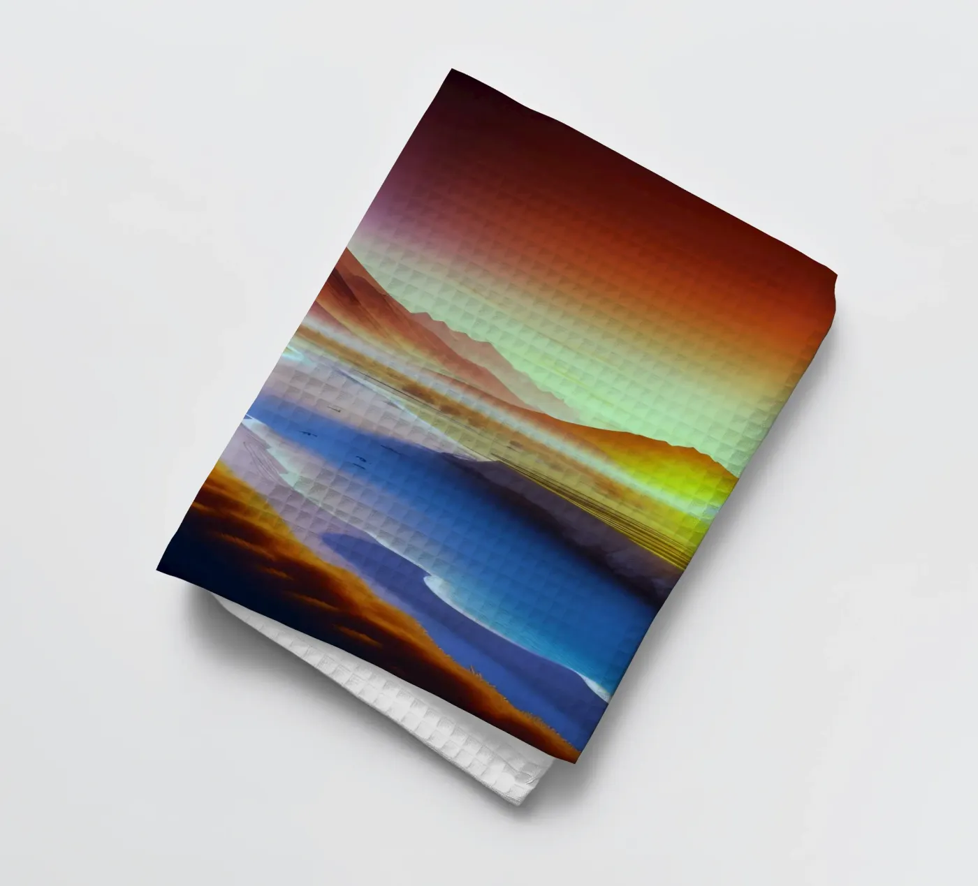 beach cliffs Geschirrtuch von Histrol